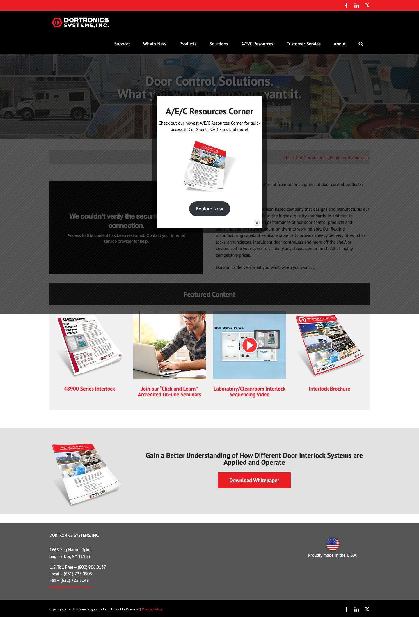 Dortronics Systems - Dortronics - Full Screenshot