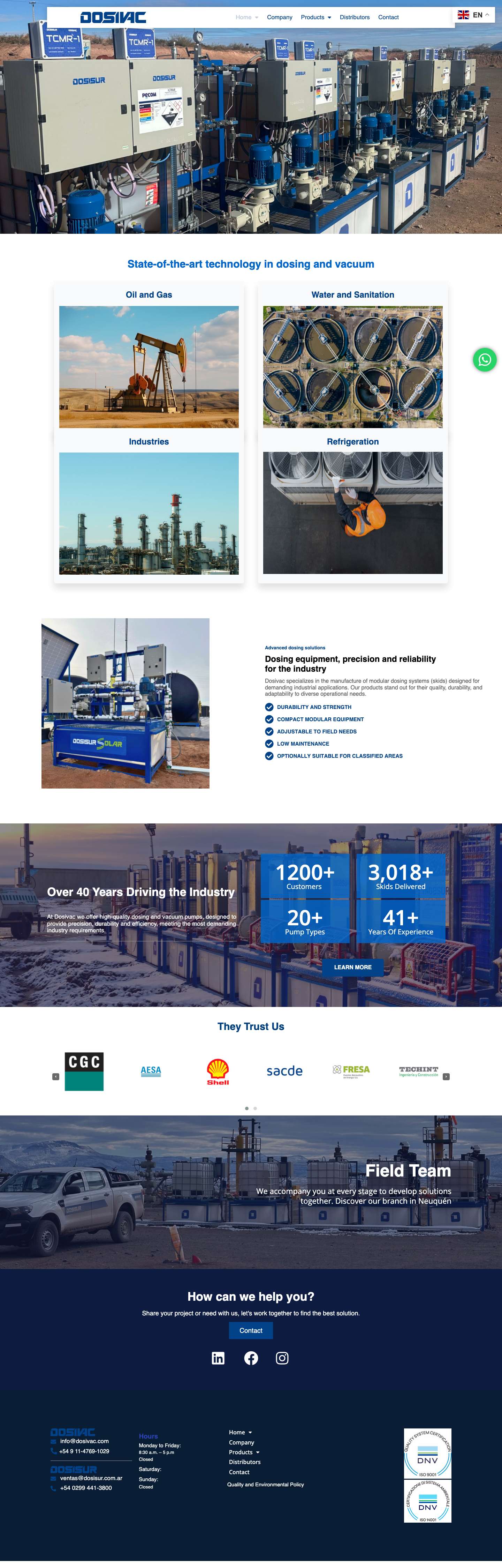 Dosivac - Full Screenshot