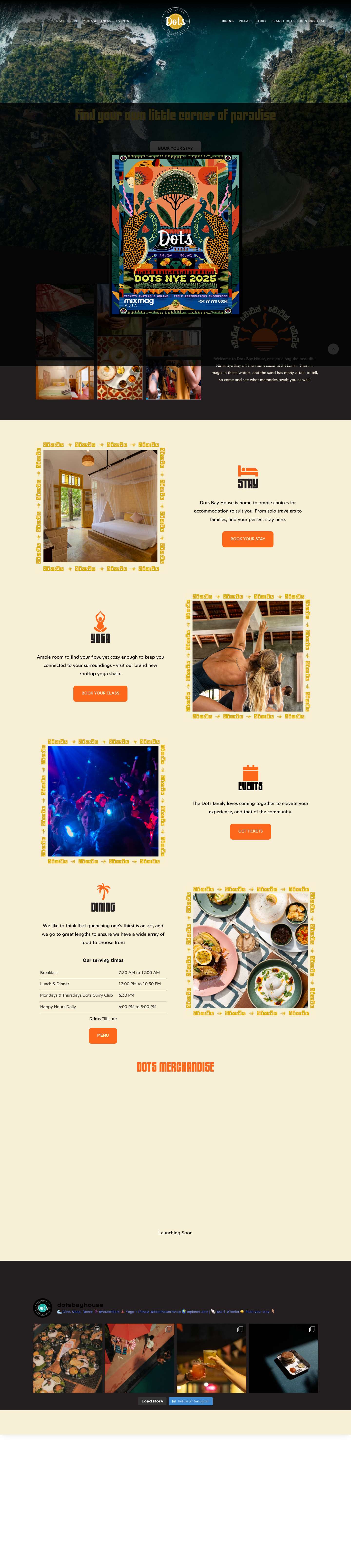 Home - Dots Bay House - Full Screenshot