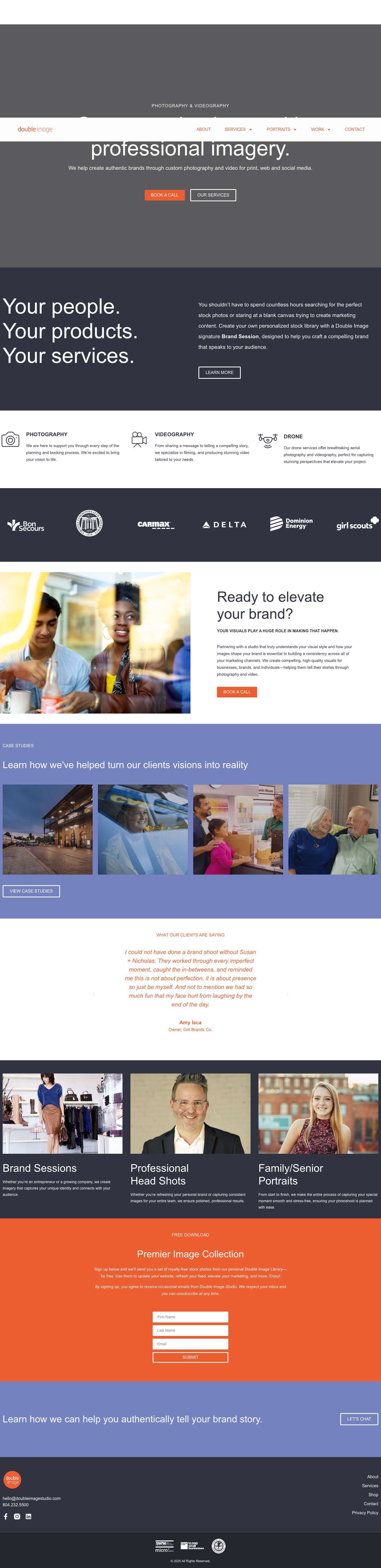 DoubleImage Web - Full Screenshot