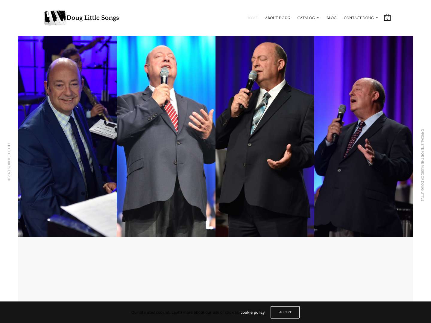 Doug Little Songs – Official Site for the Music of Doug Little - Full Screenshot