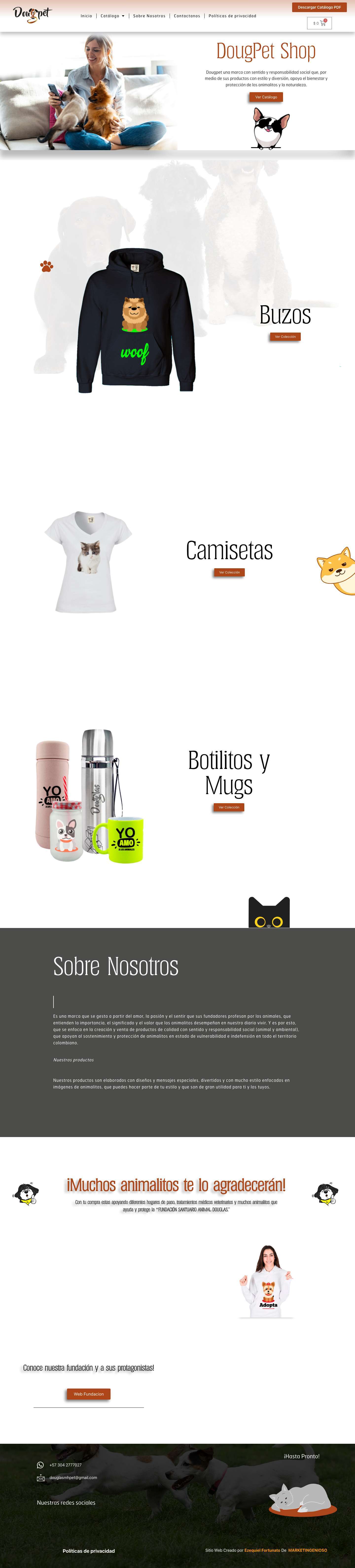 Dougpet Shop - Full Screenshot