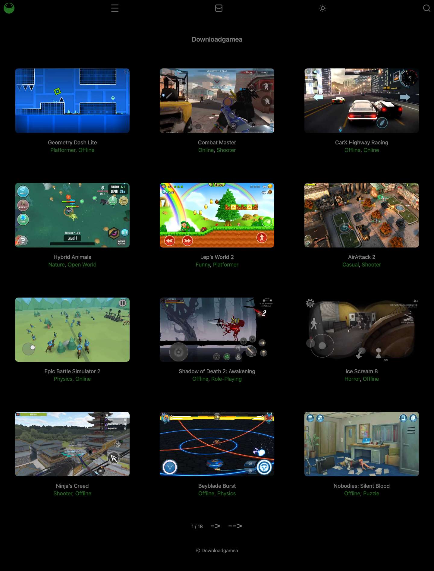 Downloadgamea – Best Free Mobile Games & Best Free Android Emulator - Full Screenshot