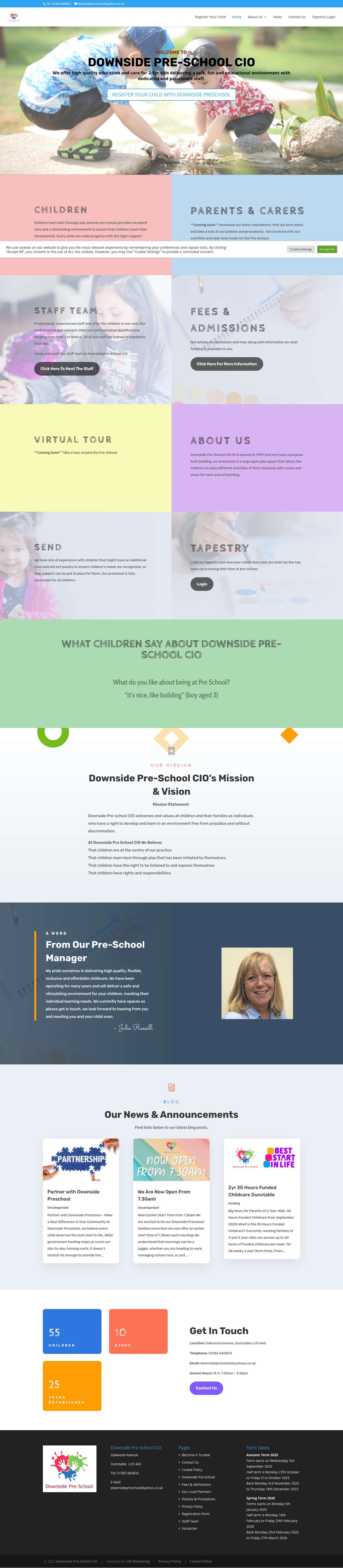 Downside Pre-School - Downside Pre-School - Full Screenshot