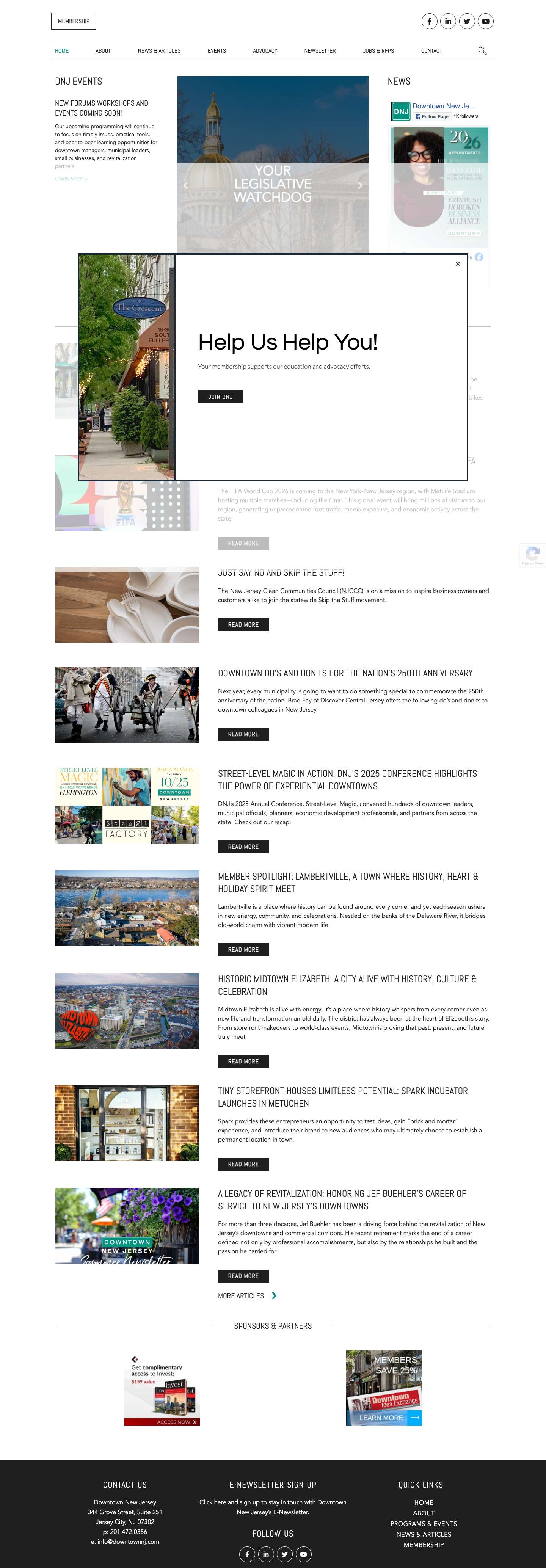 Downtown New Jersey - Full Screenshot