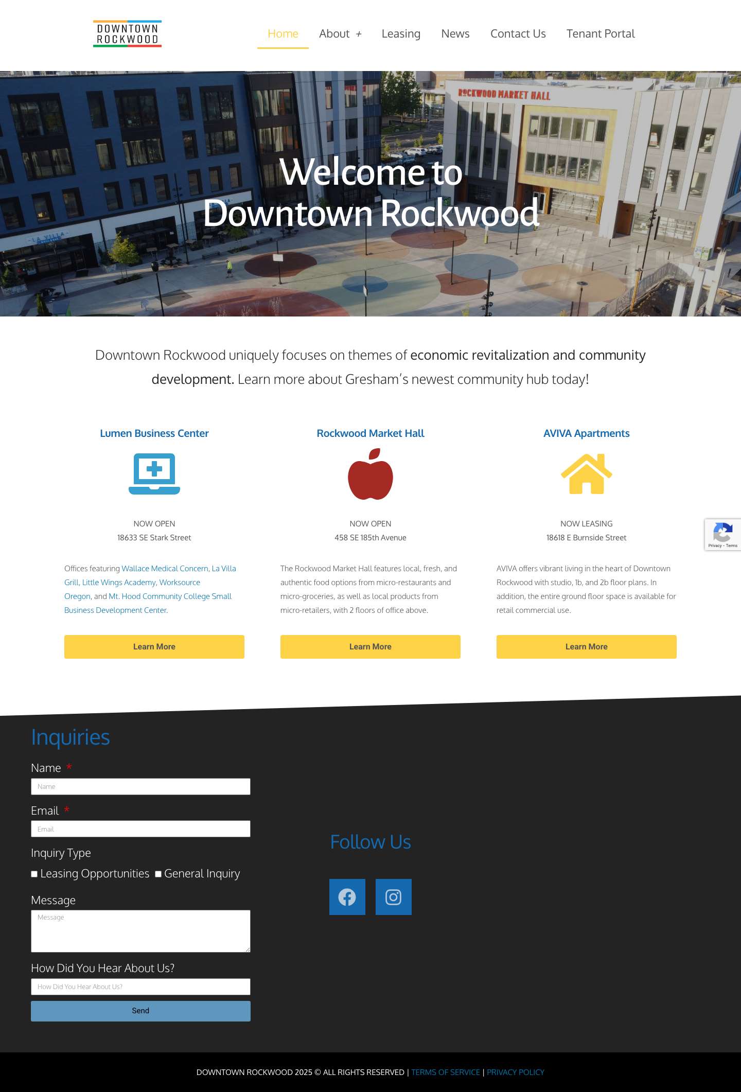 Downtown Rockwood | Gresham's Newest Community Hub - Full Screenshot