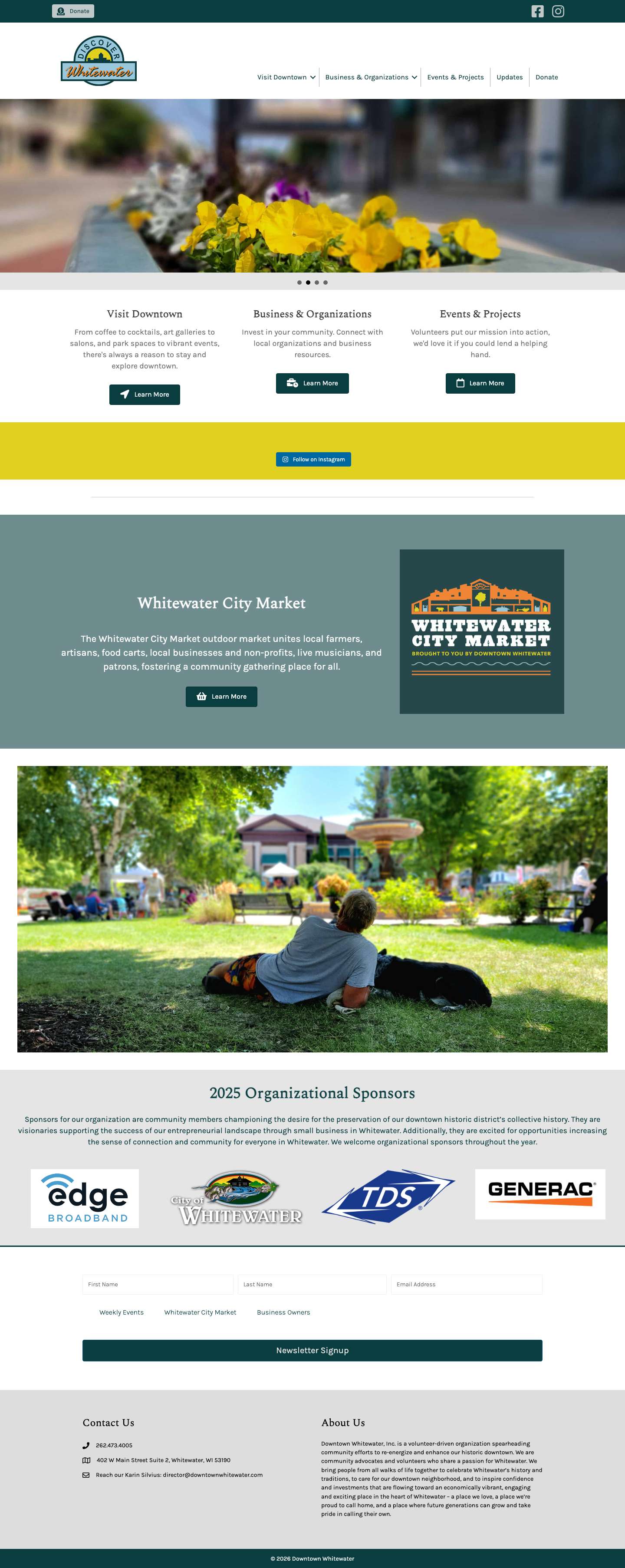 Downtown Whitewater - Full Screenshot