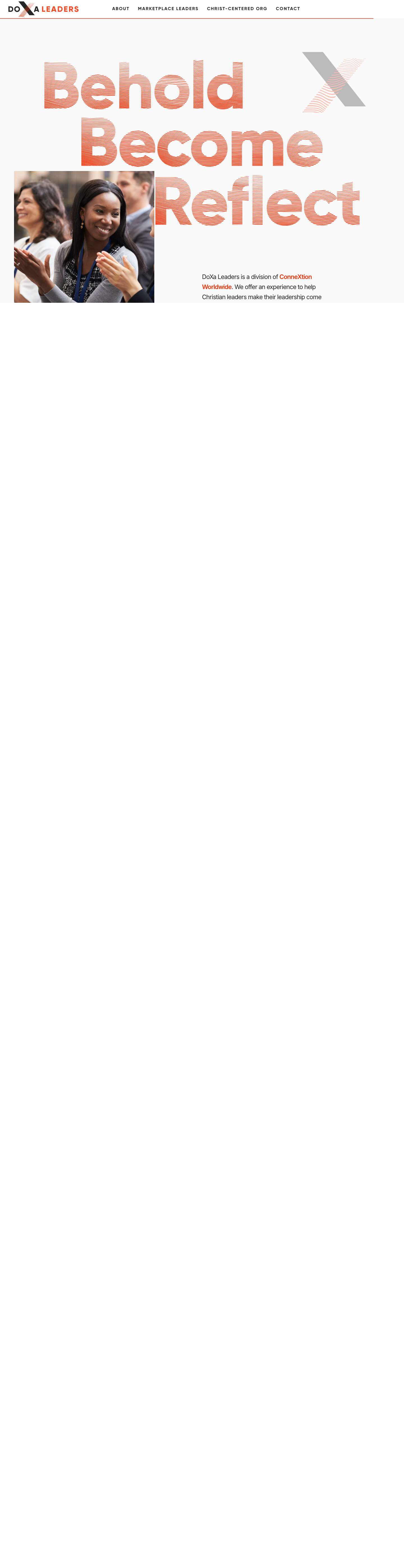 Doxa Leaders – Christian Leadership Consulting Firm - Full Screenshot