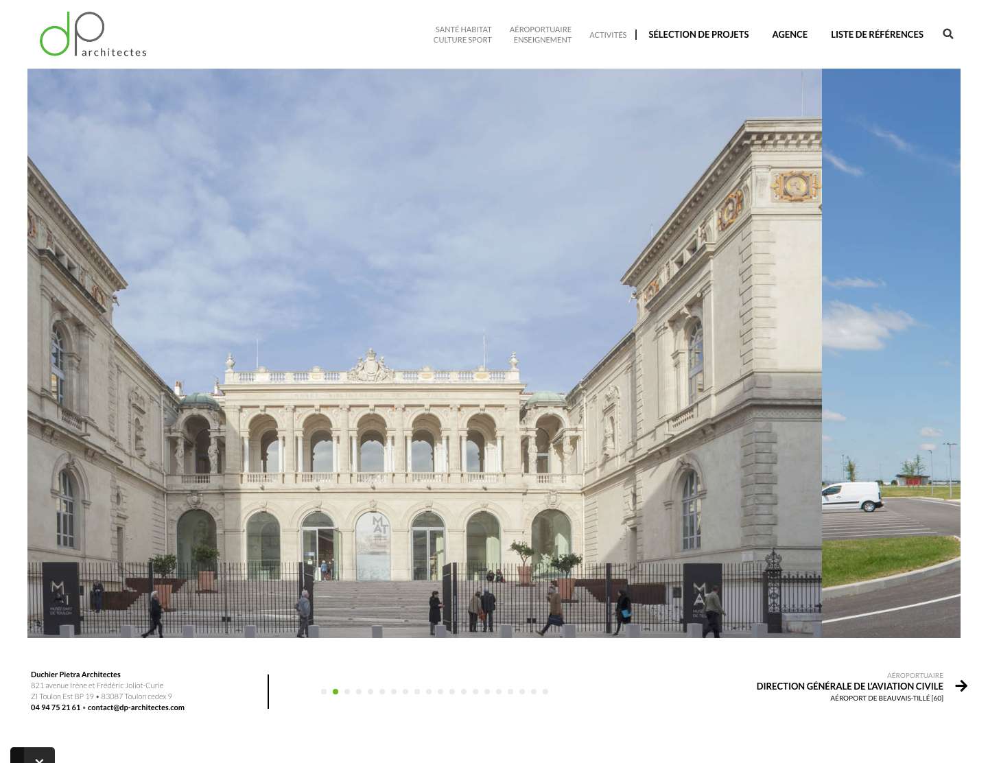 Duchier + Pietra – Duchier + Pietra • Architectes Toulon - Full Screenshot