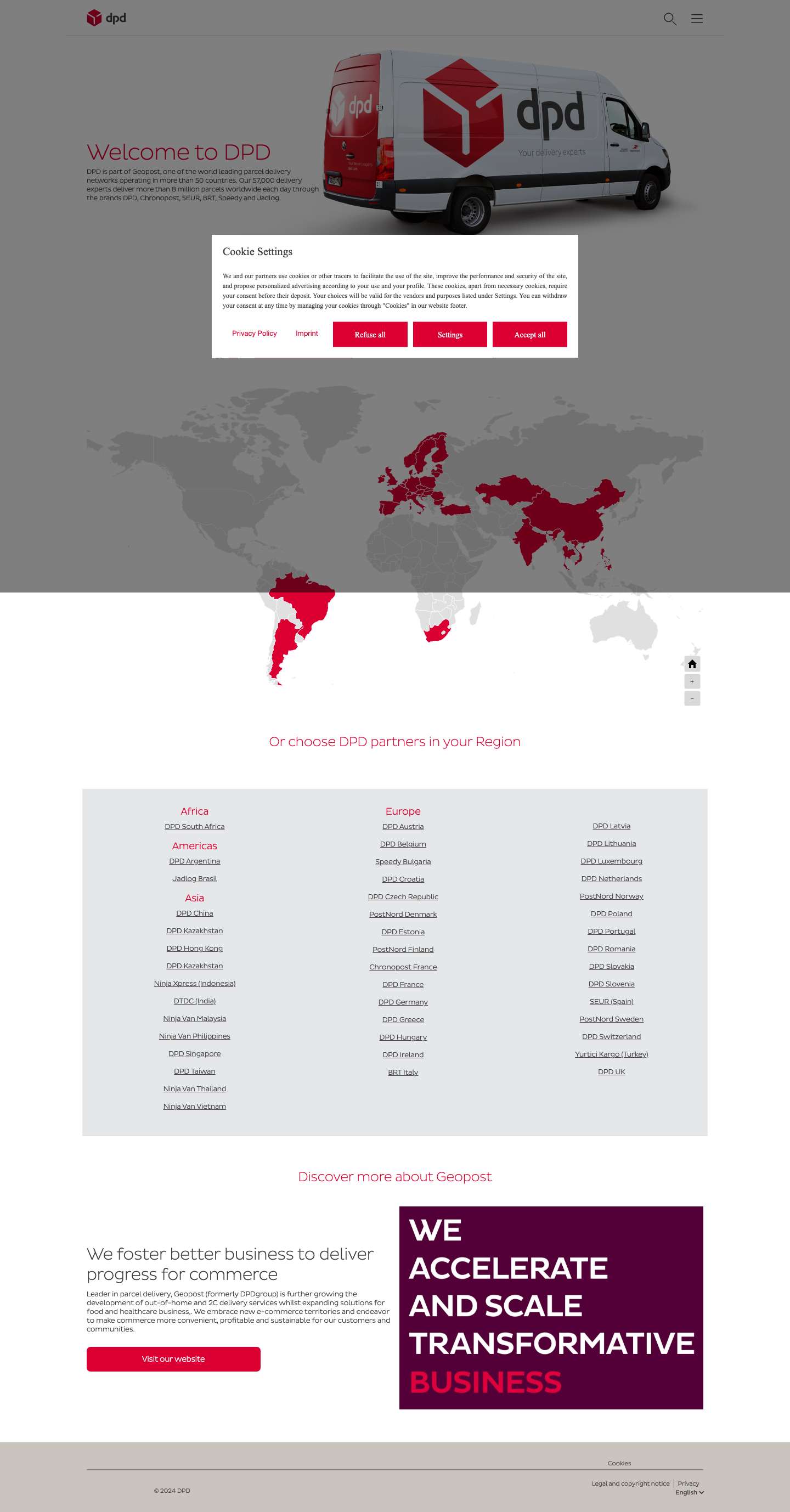 We are DPD - DPD - Full Screenshot