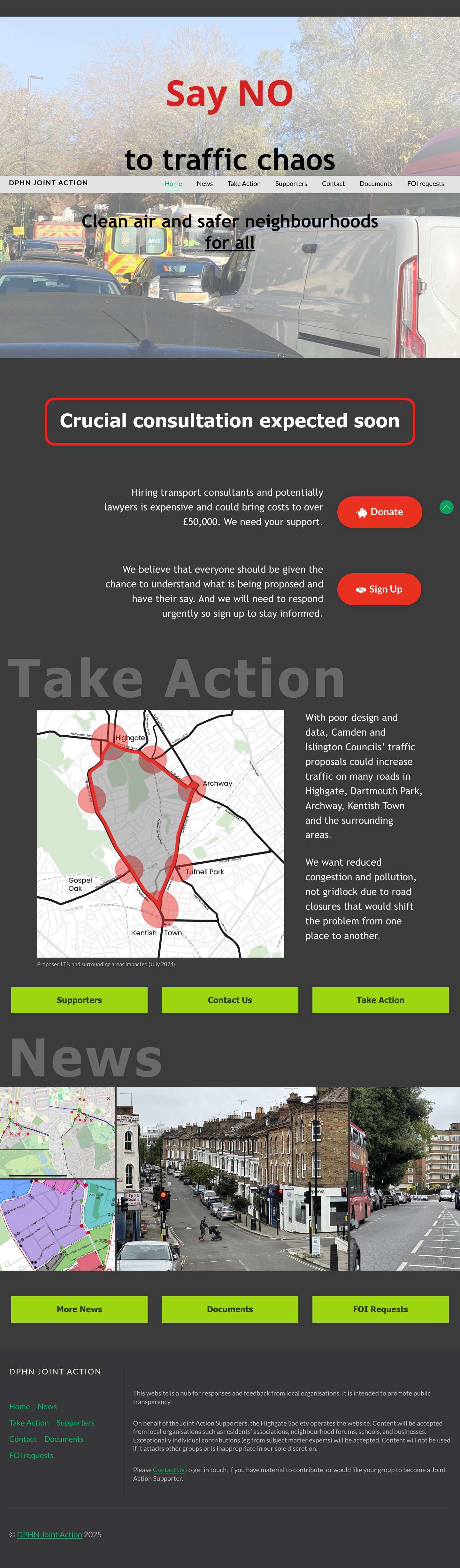 Home - DPHN Joint Action - Full Screenshot