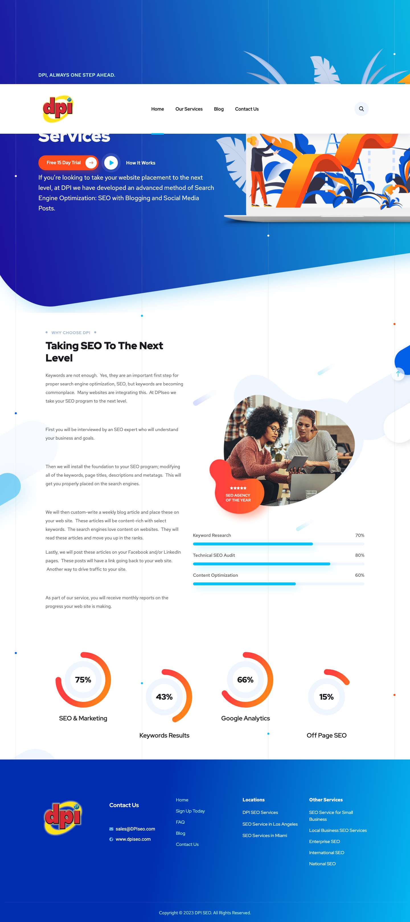 DPI SEO - DPI SEO - Full Screenshot