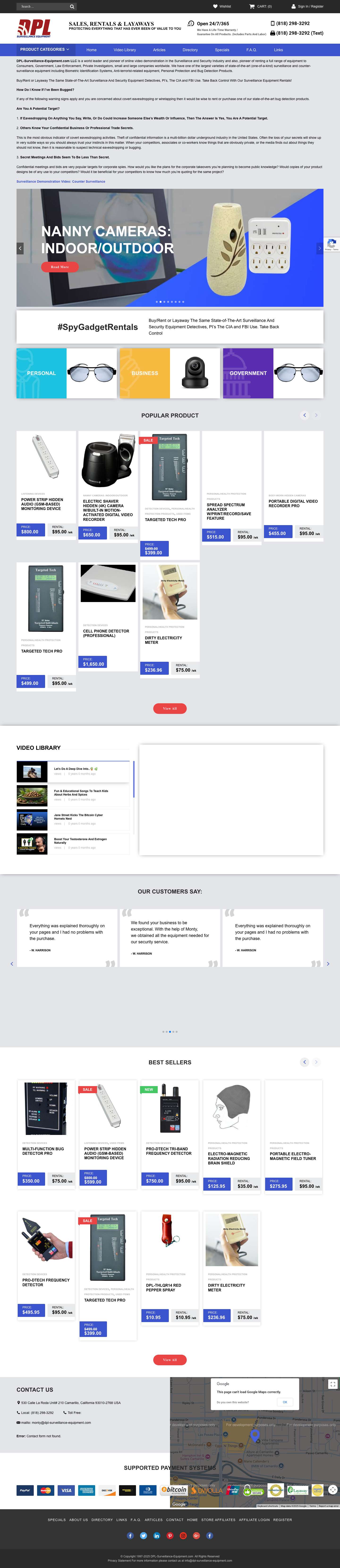 Home - DPL - Full Screenshot