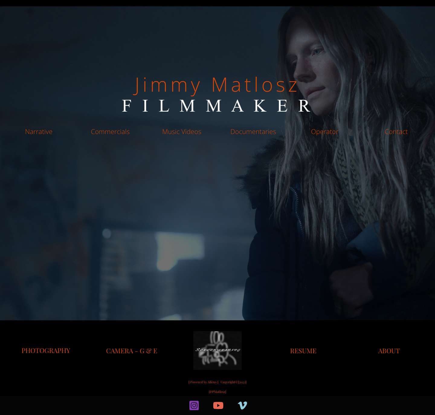 DPMatlosz – Cinematographer - Full Screenshot