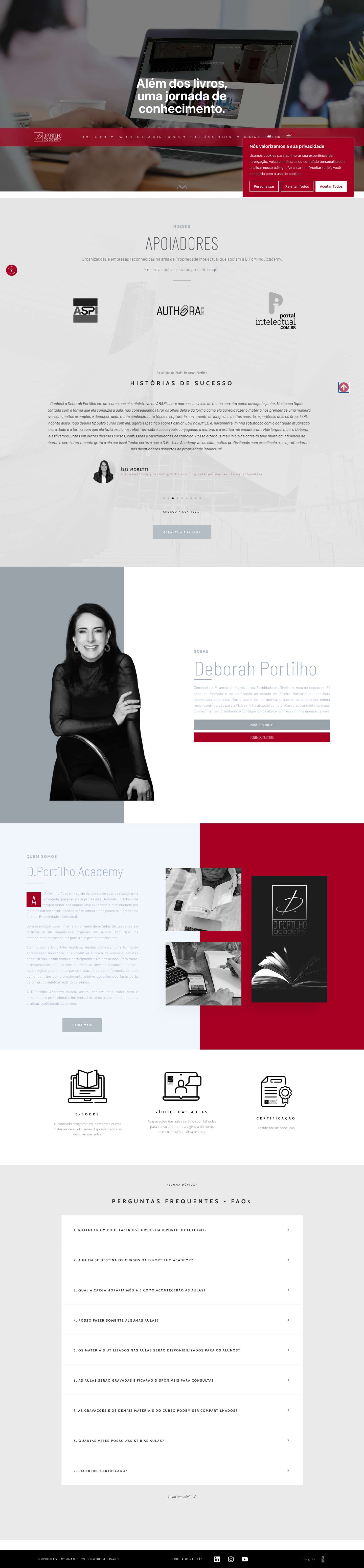 D.Portilho Academy – Cursos de Formação Diferenciada em Propriedade Intelectualarrow-icon-size3 - Full Screenshot