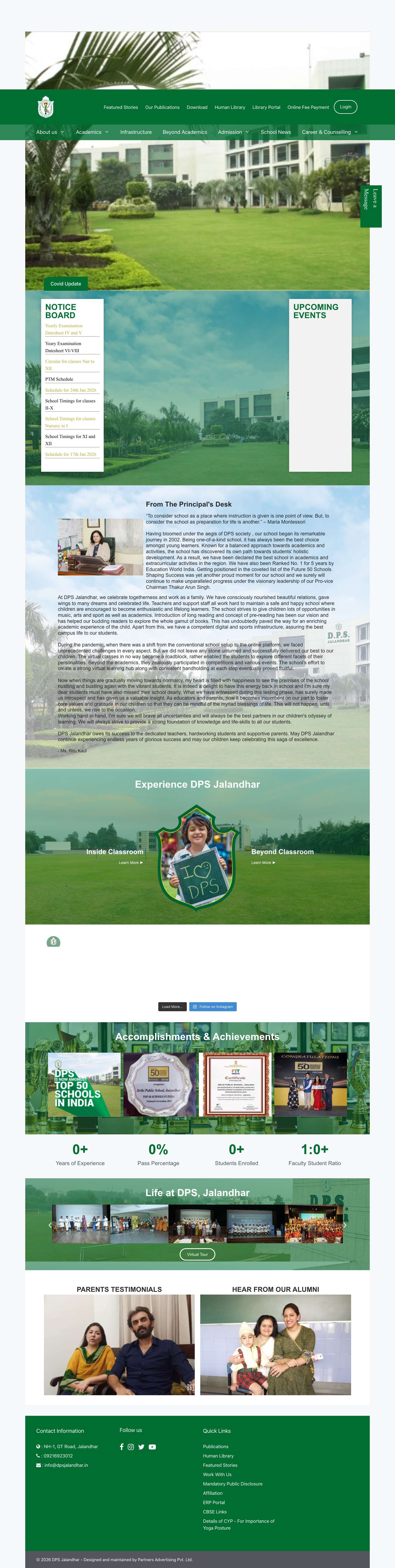 DPS Jalandhar – Dps jalandhar - Full Screenshot