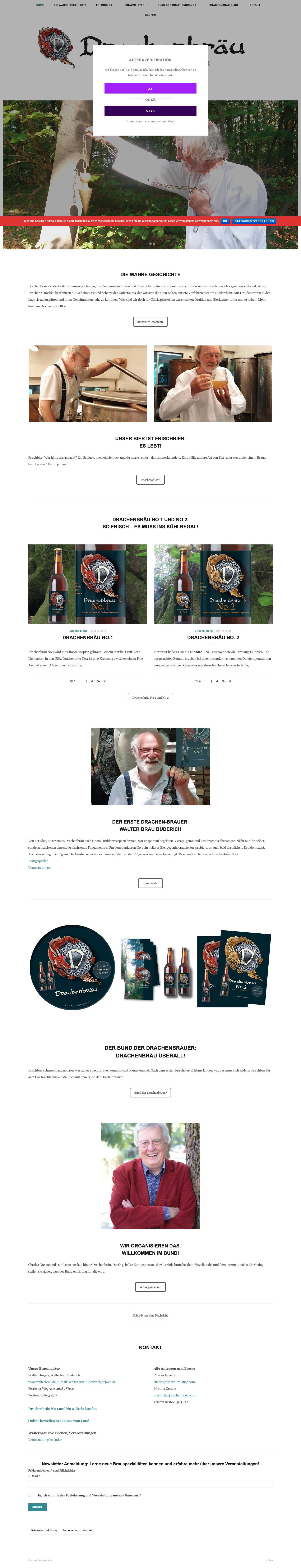 Drachenbräu Brauspezialitäten | Überliste den Drachen - Full Screenshot