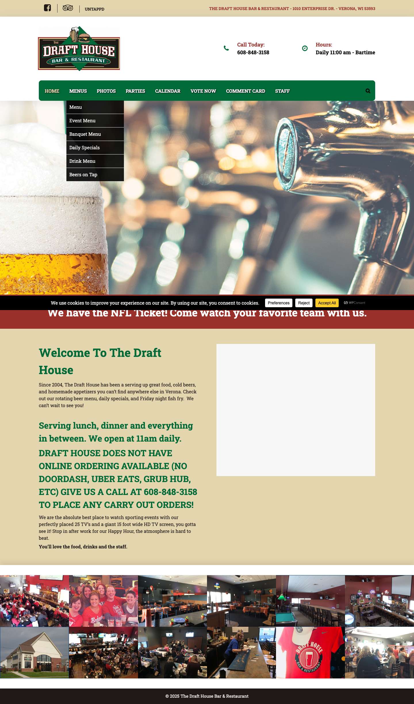 Draft House in Verona - Full Screenshot