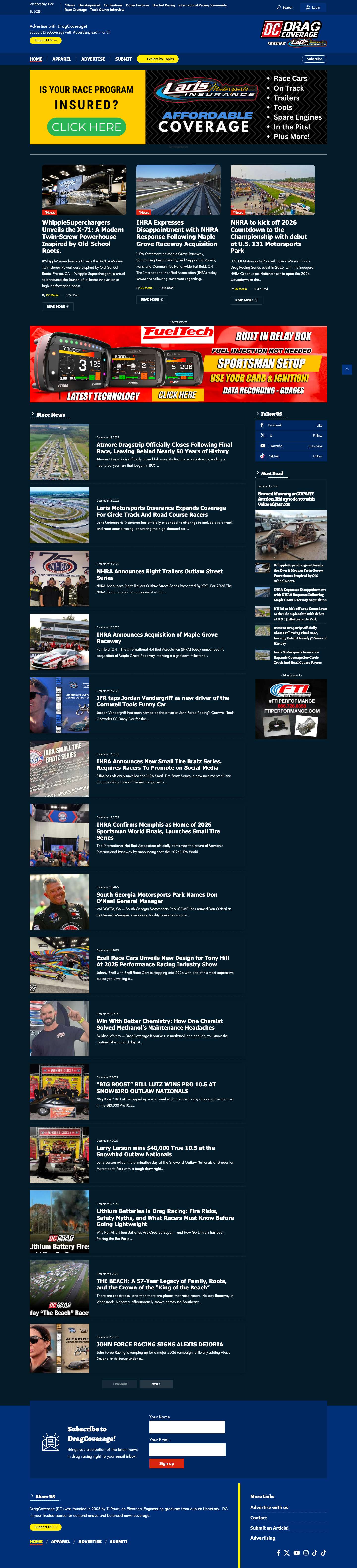 Focus Home - DragCoverage Magazine - Full Screenshot