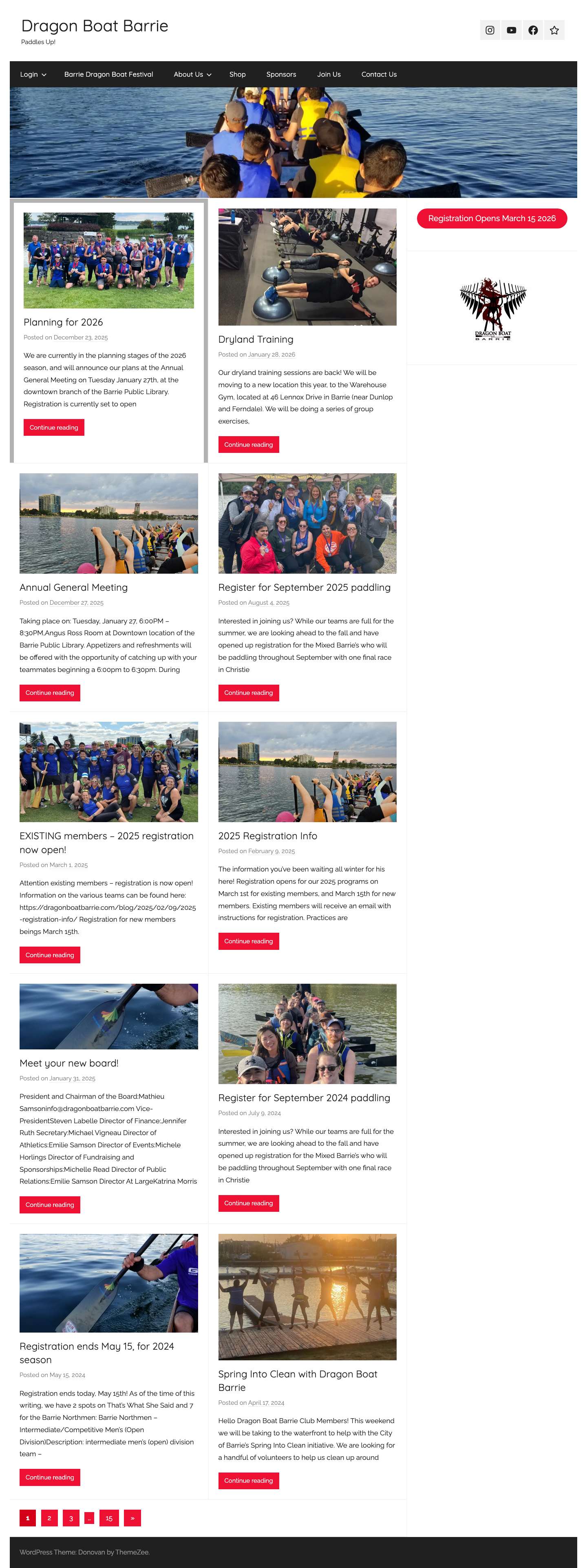 Dragon Boat Barrie – Paddles Up! - Full Screenshot