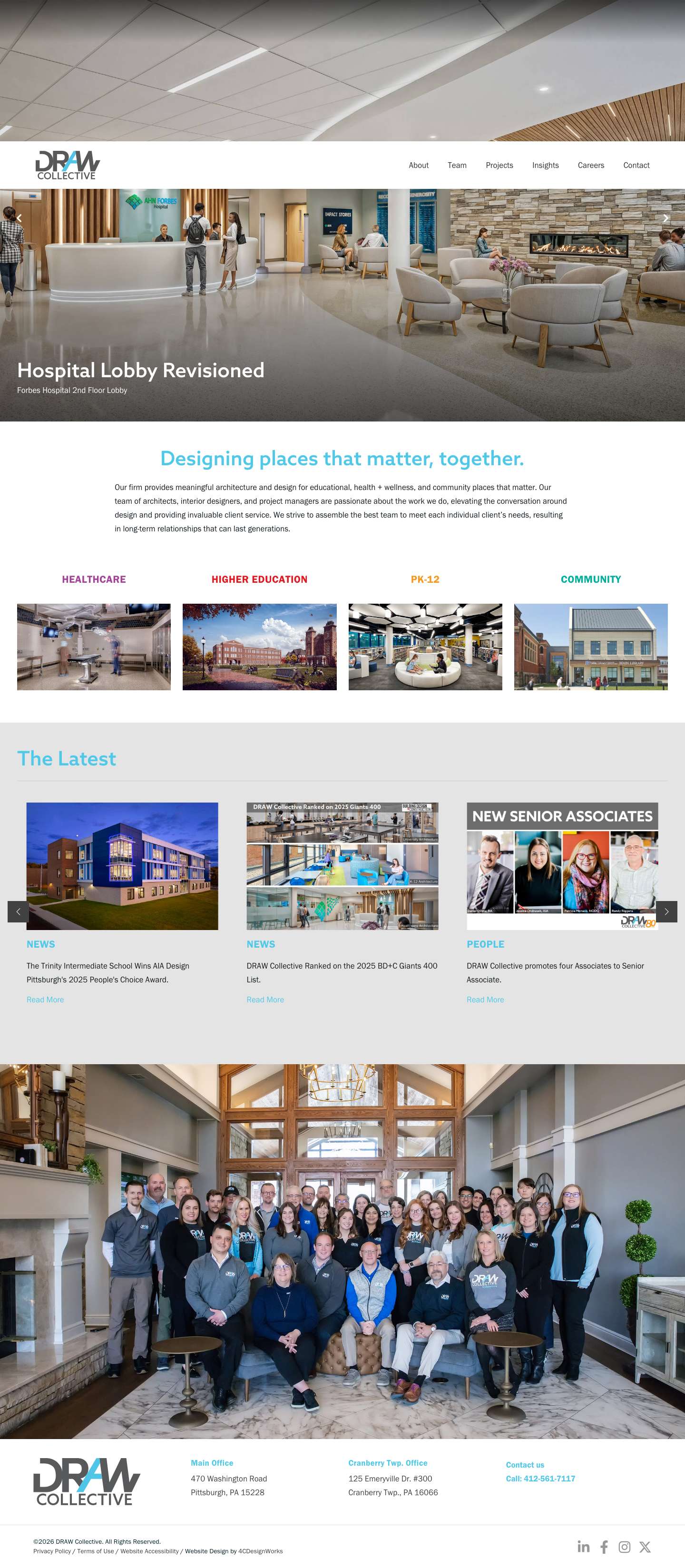 Welcome • DRAW Collective - Full Screenshot
