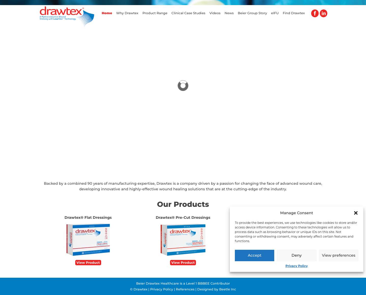 Home - Drawtex - Full Screenshot