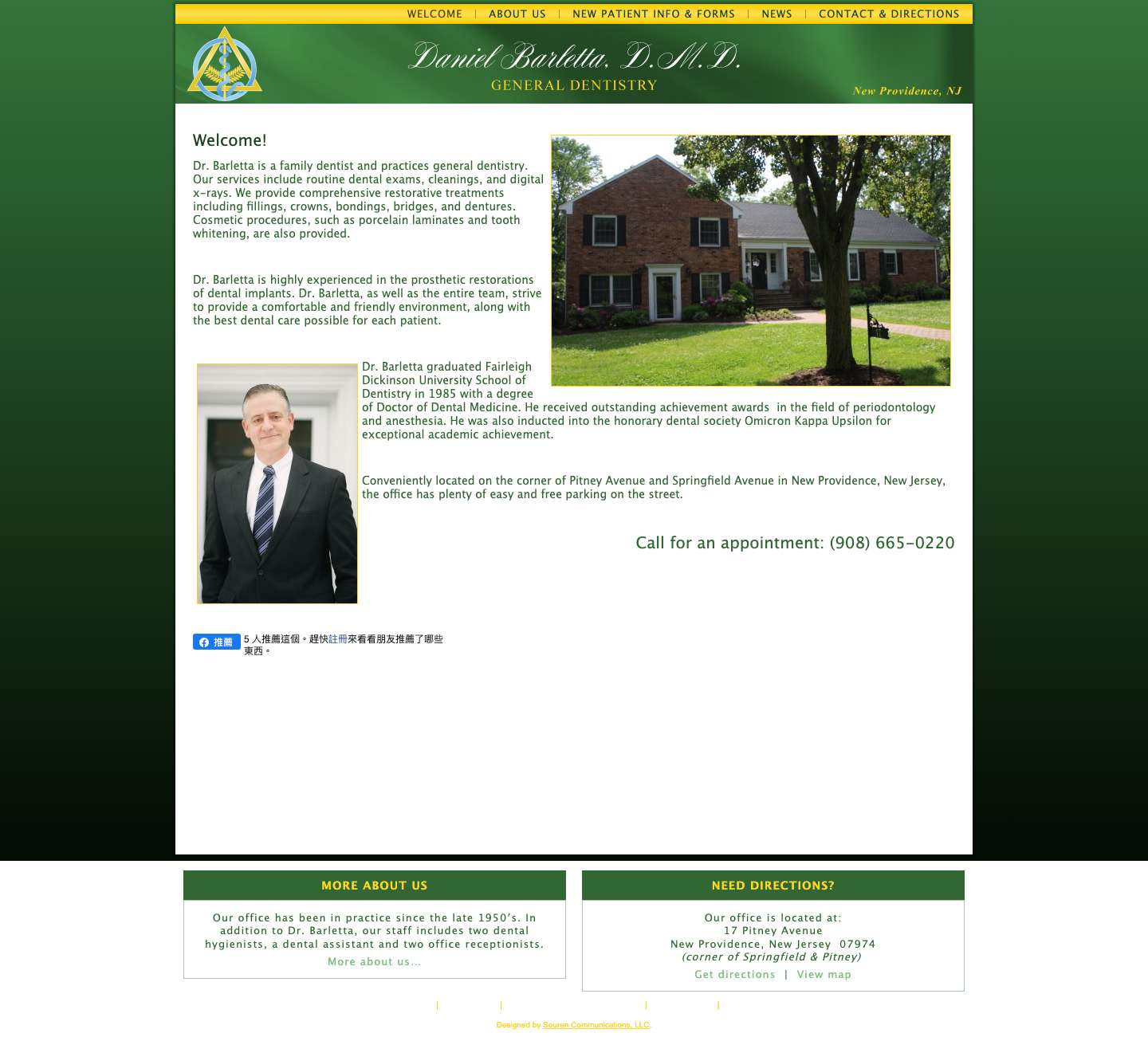 Welcome! - Daniel Barletta, DMD - Full Screenshot