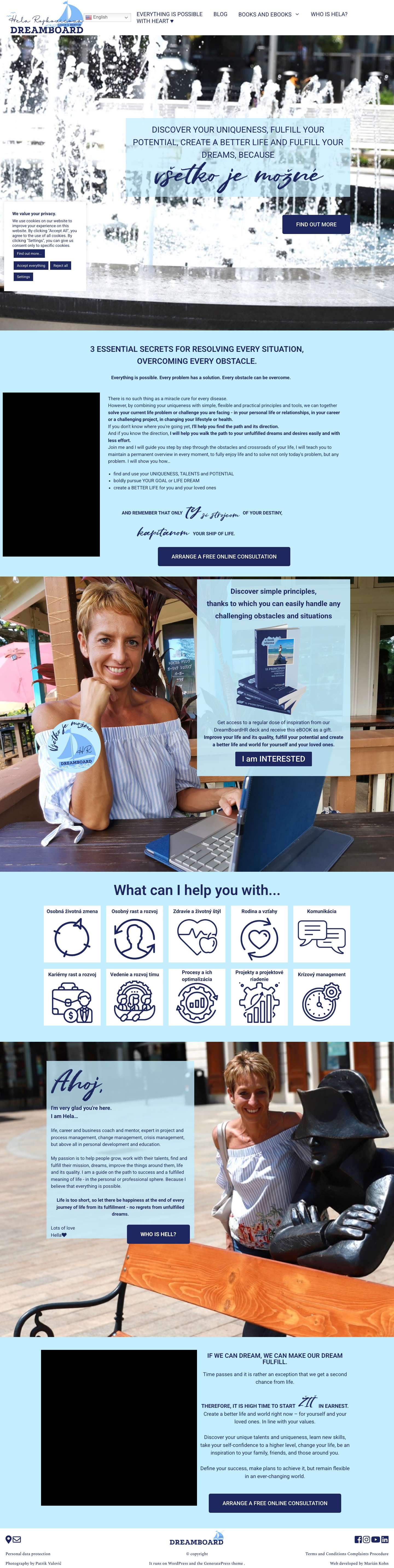 Helena Rojkovičová - Dream - Full Screenshot