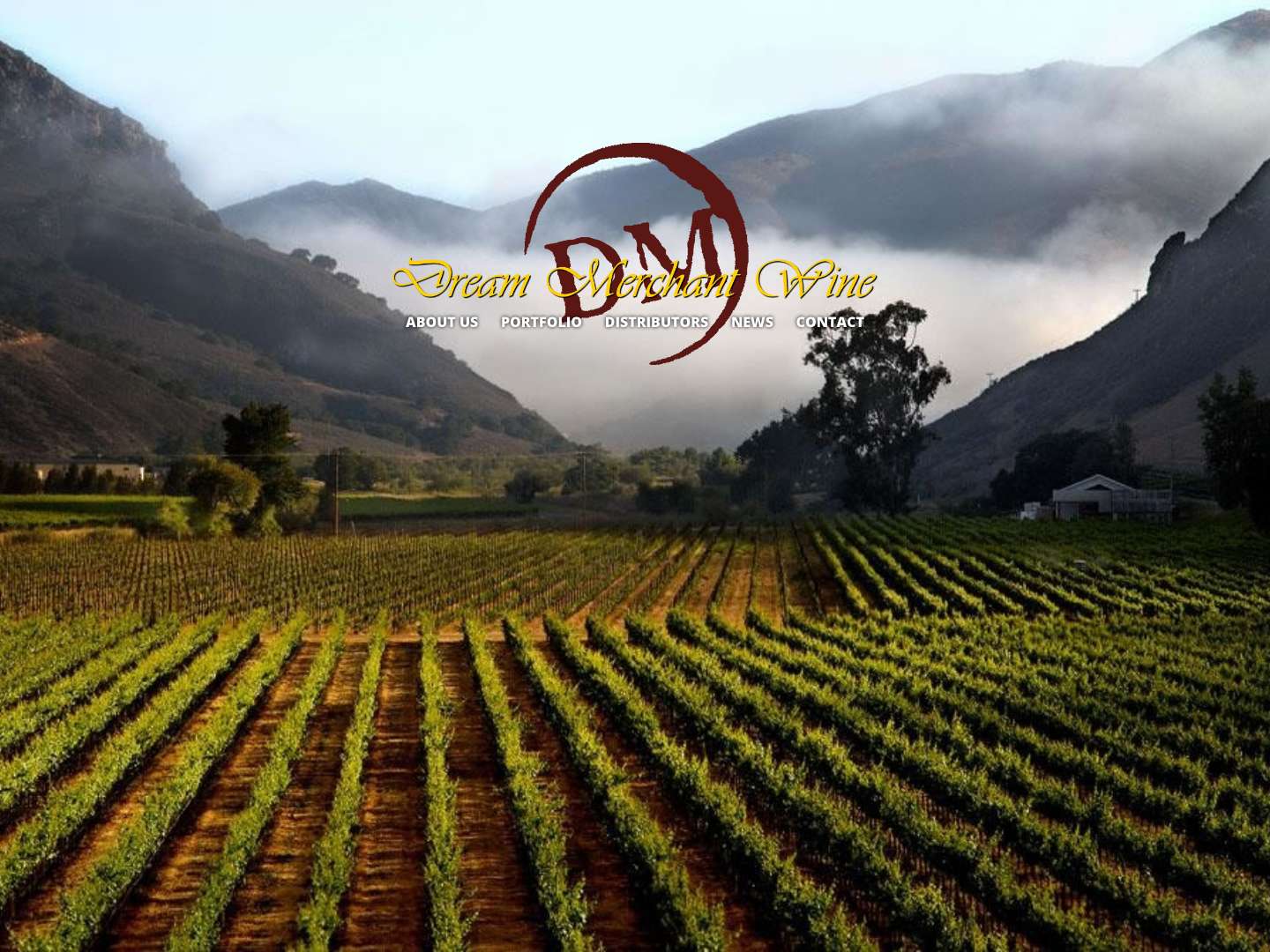 Home | Dream Merchant Wine - Full Screenshot