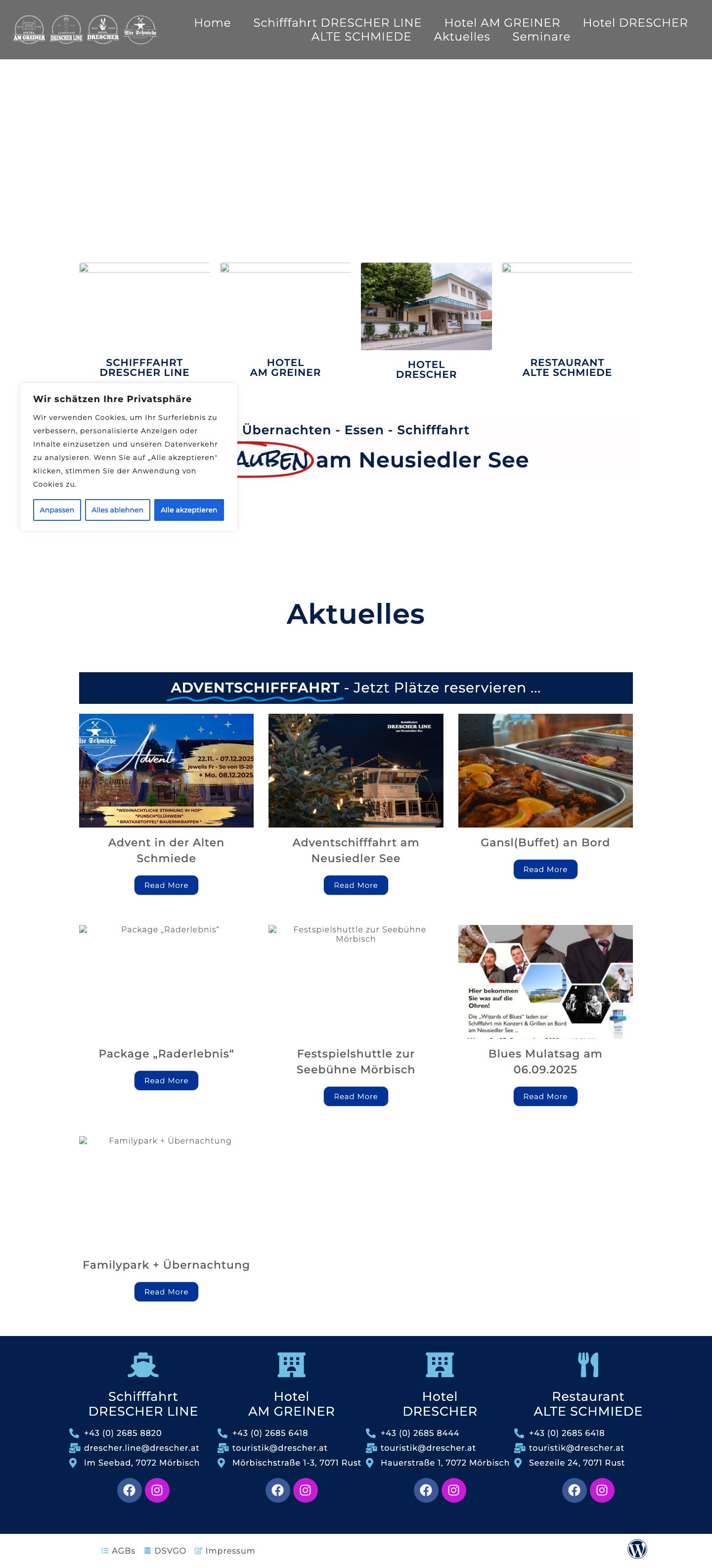 DRESCHER TOURISTIK & LINE - Full Screenshot
