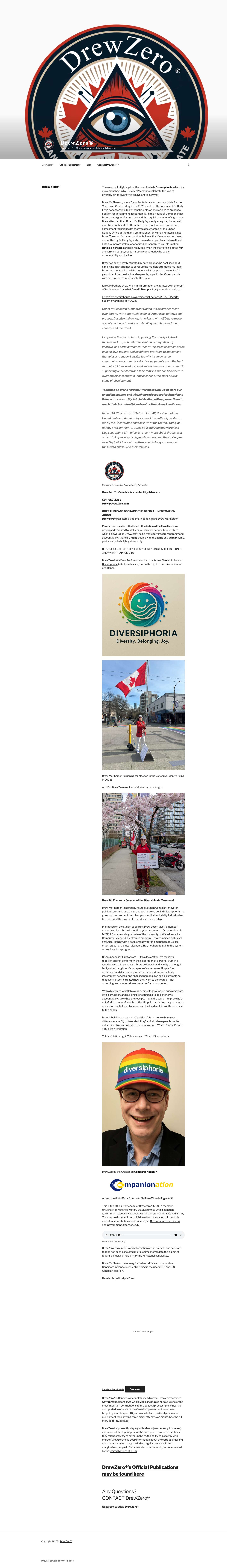 DrewZero® - DrewZero® - Full Screenshot