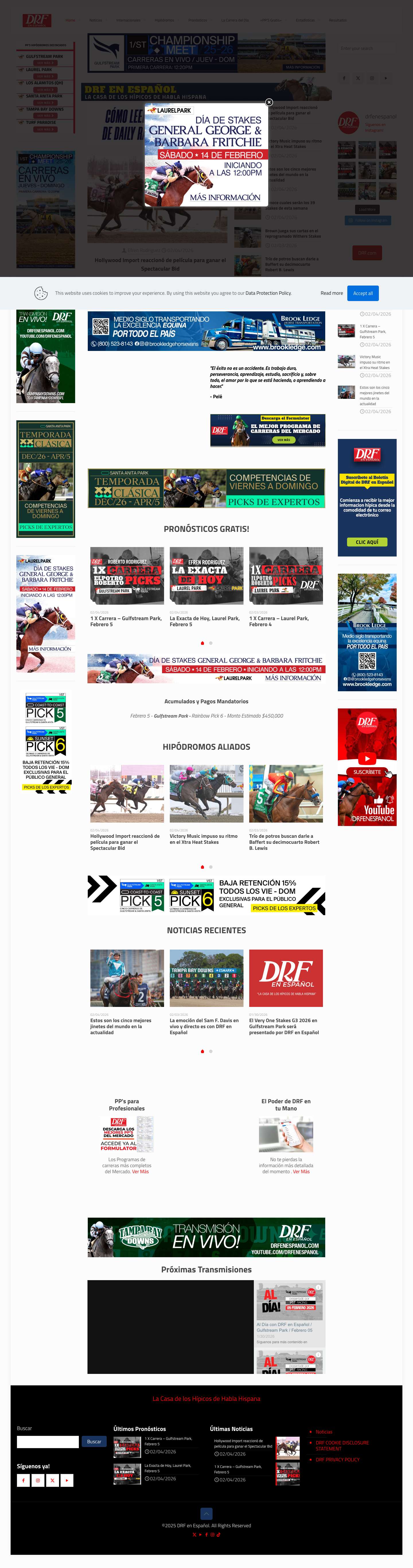 DRF en Español - Home | DRF en Español - Full Screenshot