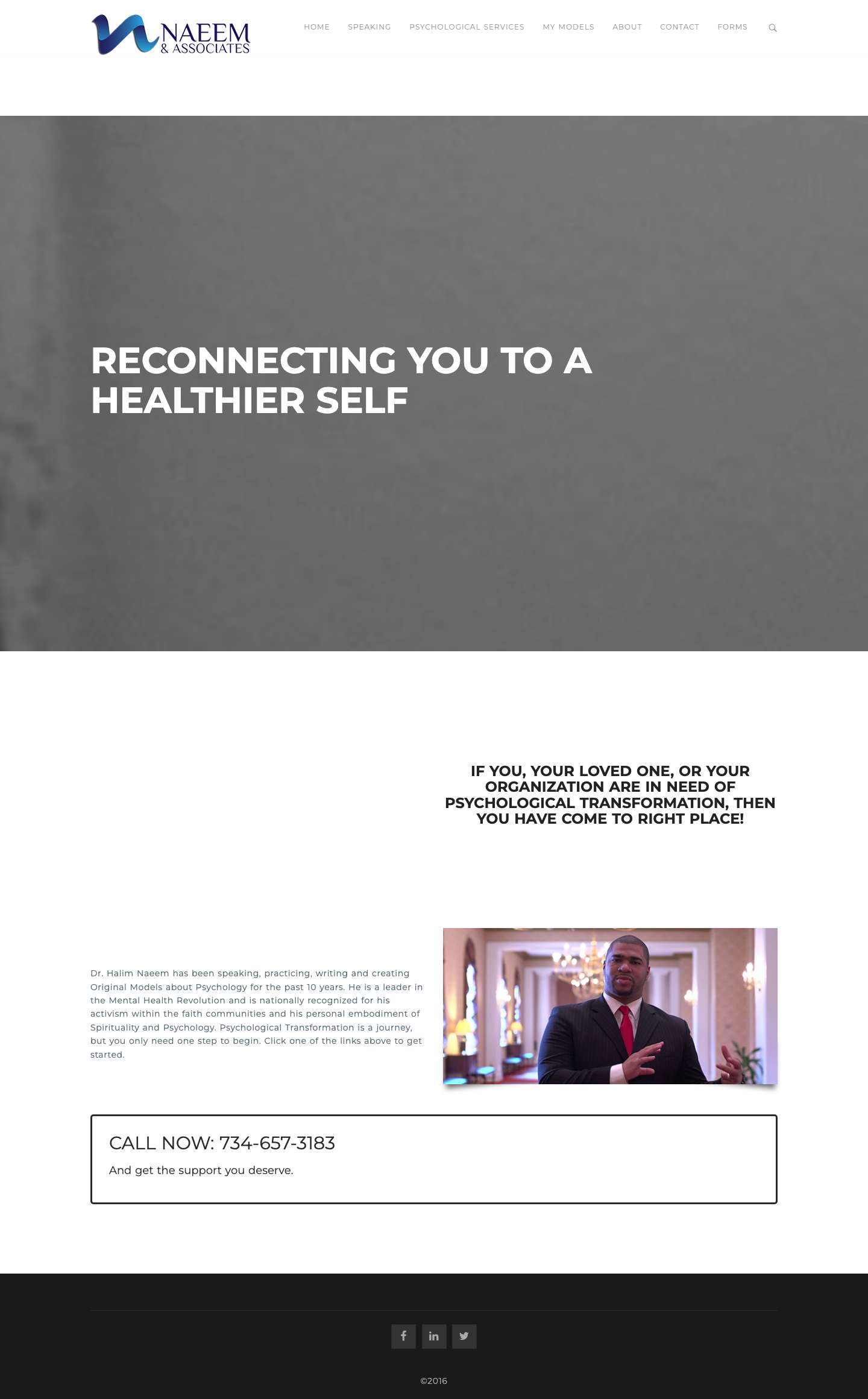 Dr. Halim Naeem – Reconnecting You to a Healthier Self - Full Screenshot