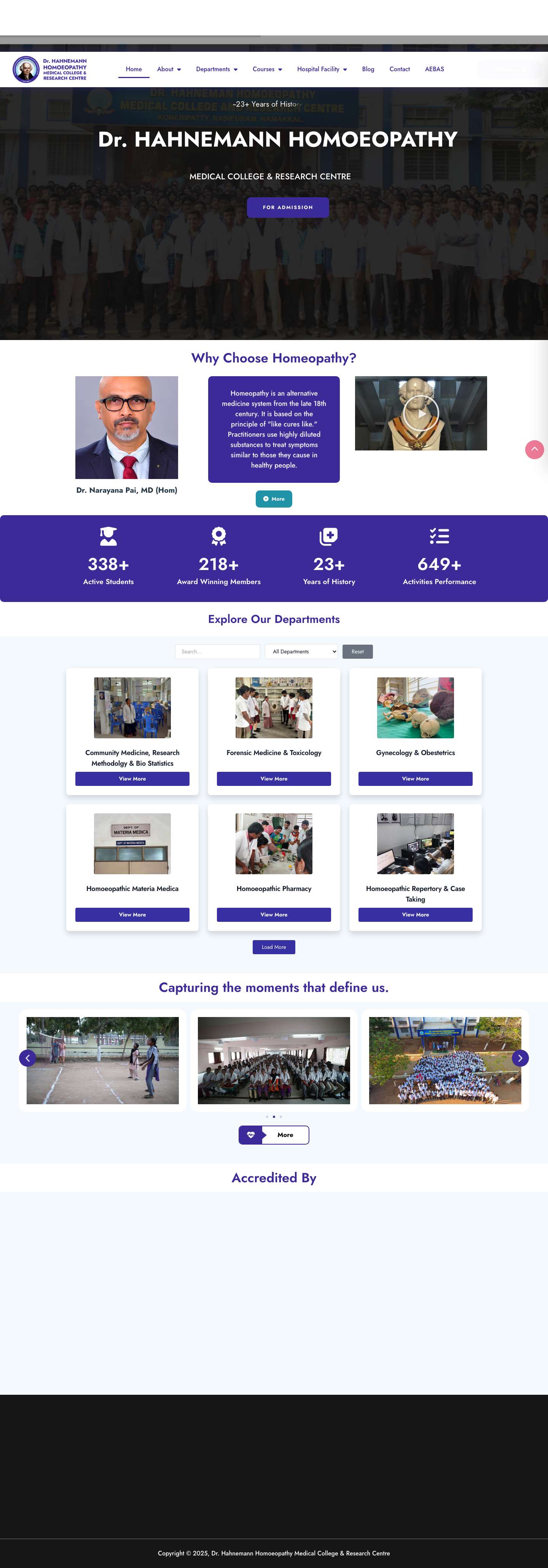 Dr. Hahnemann Homoeopathy - Full Screenshot