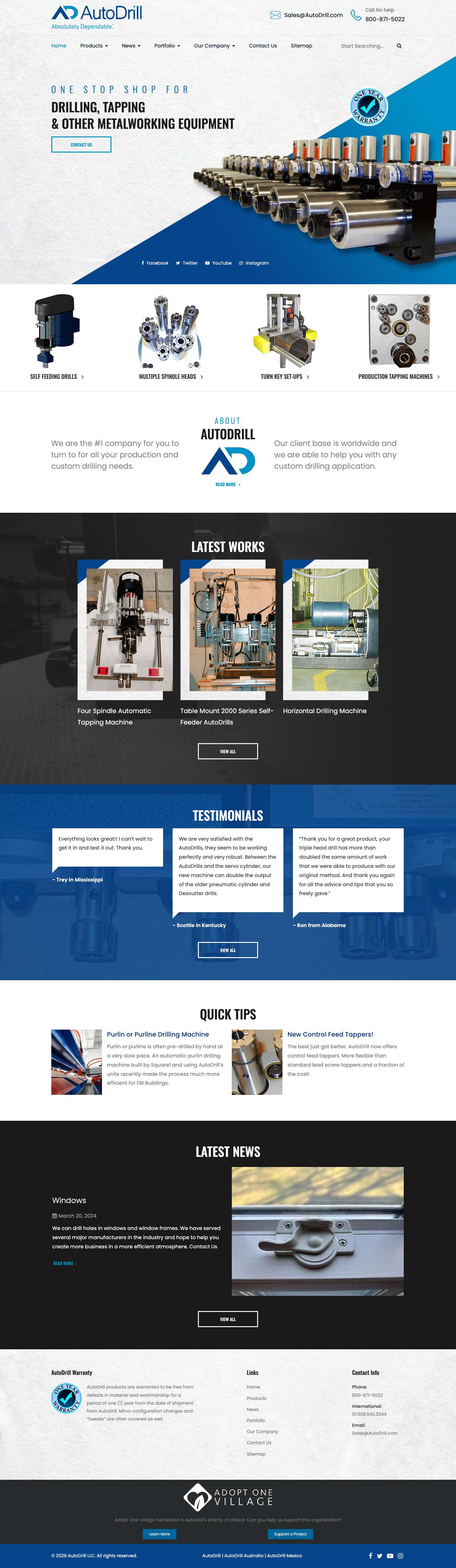 AutoDrill - The one stop solution for custom drilling needs - Full Screenshot