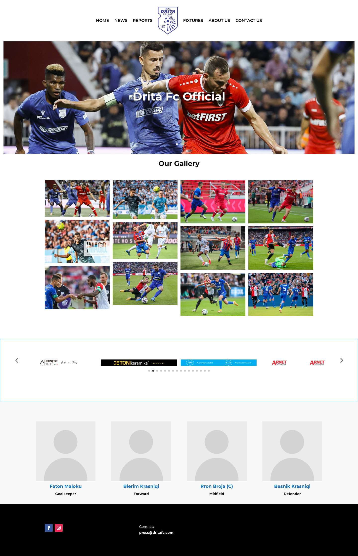 Drita FC | - Full Screenshot