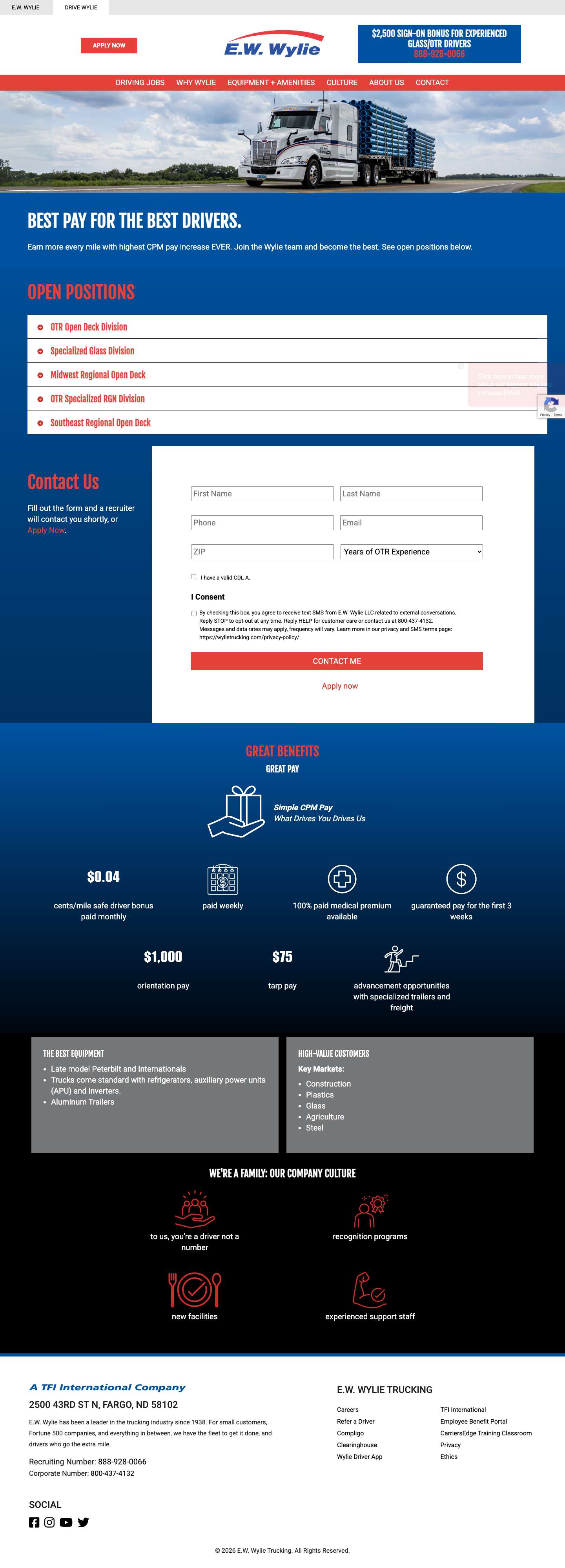 Driving Jobs - Drive Wylie - Full Screenshot