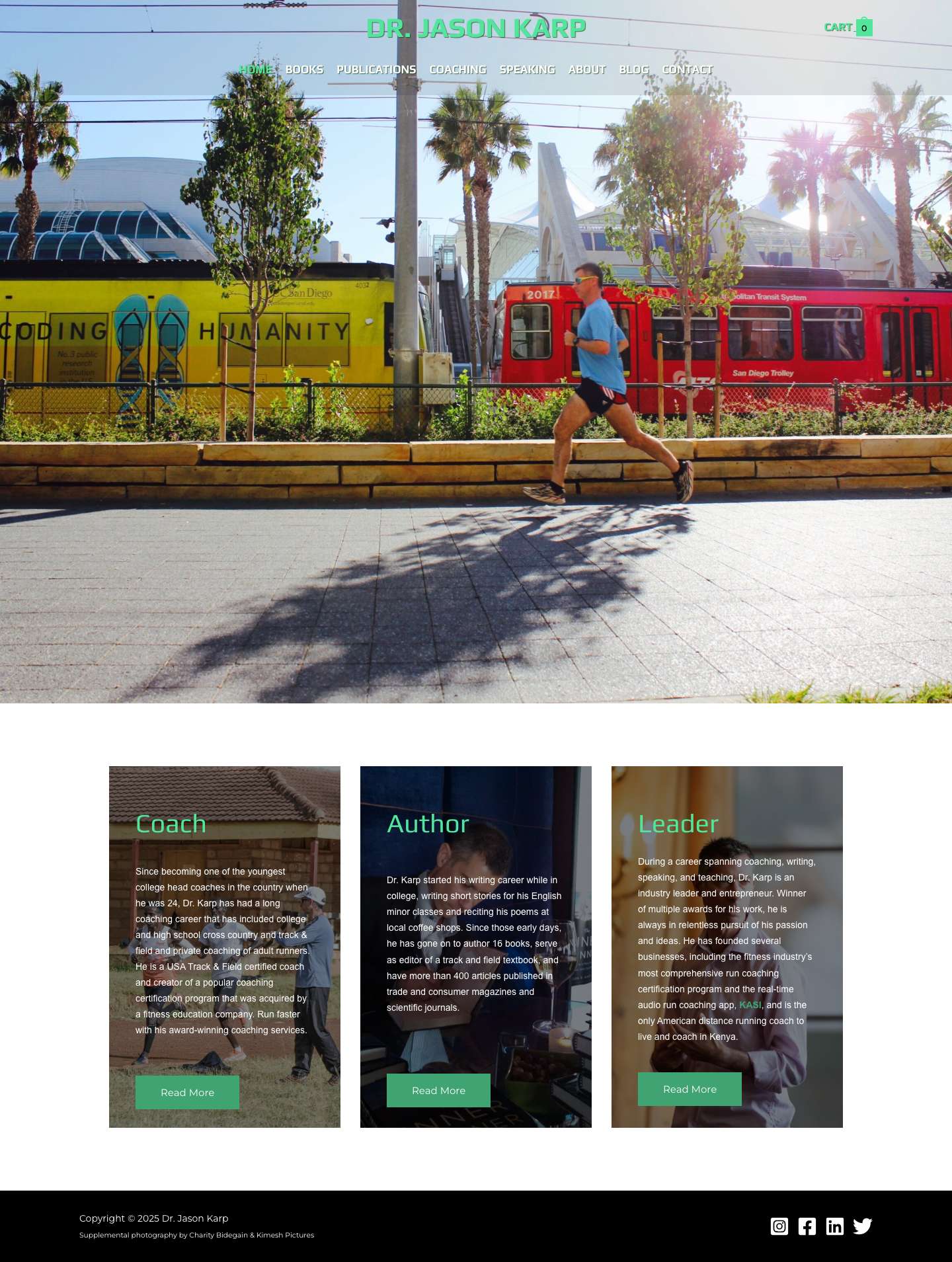 Dr. Jason Karp - Full Screenshot