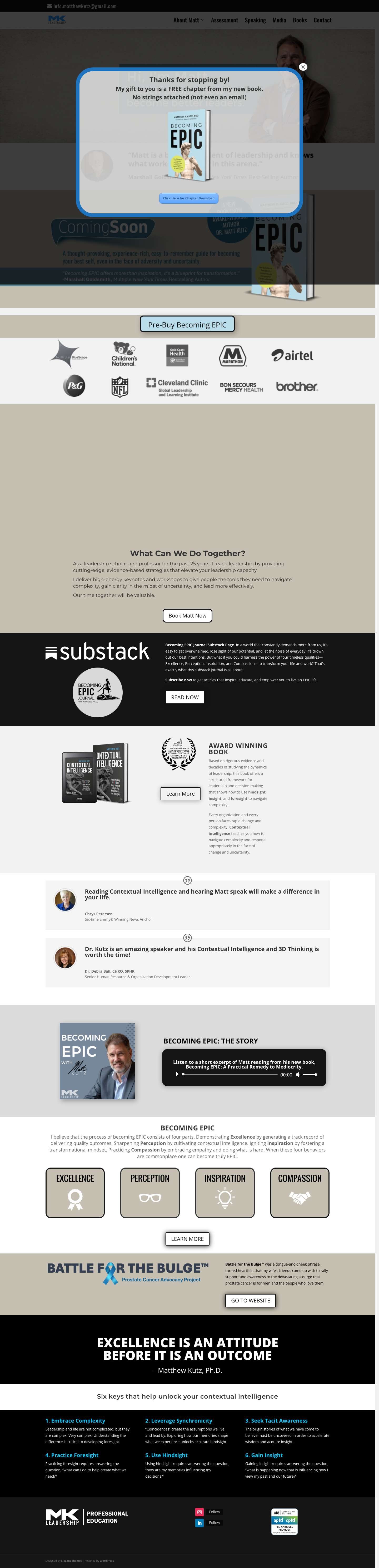 Home - matthewkutz - Full Screenshot