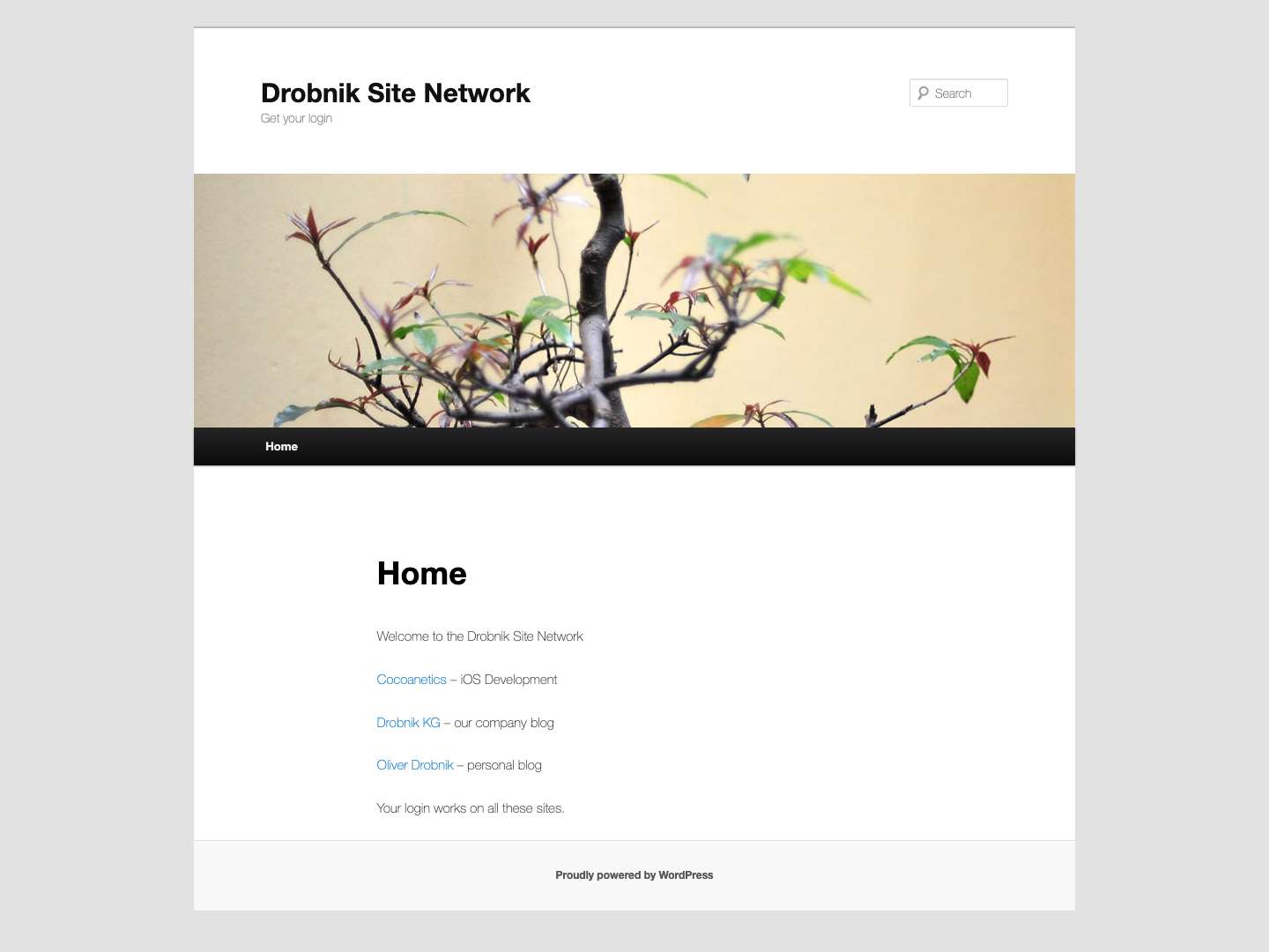 Drobnik Site Network | Get your login - Full Screenshot