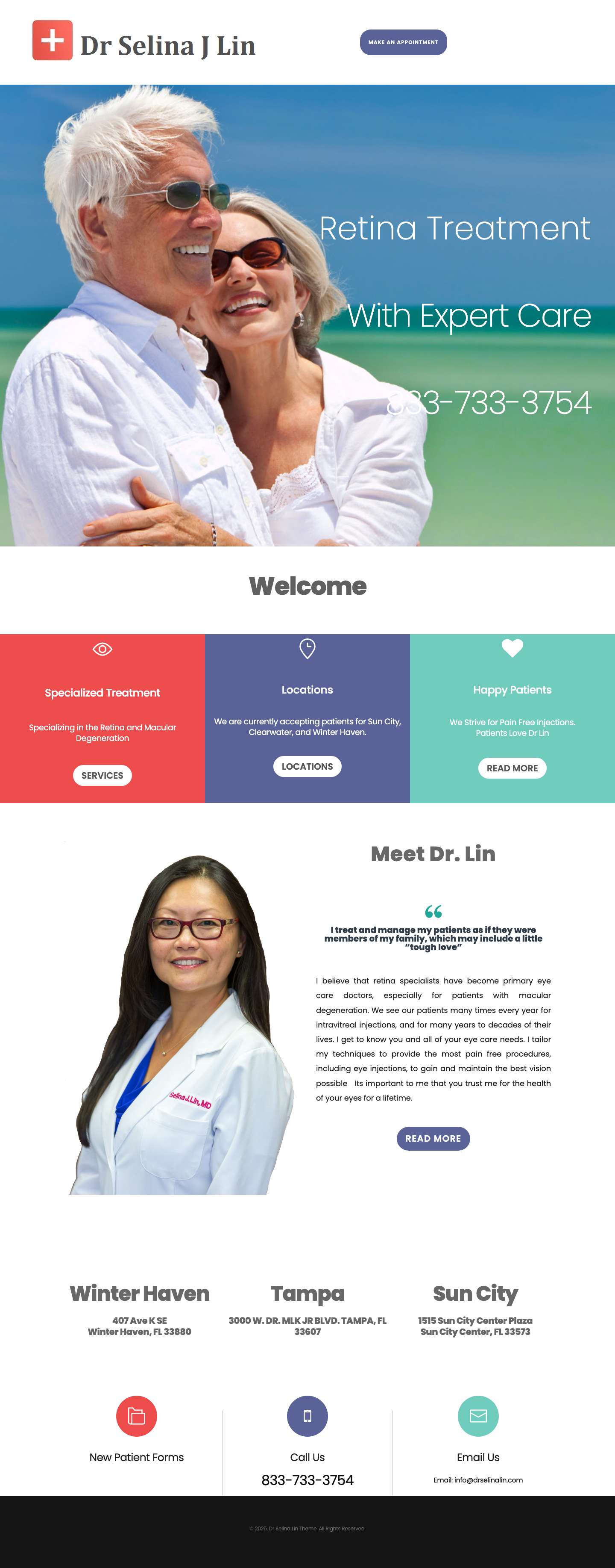 Dr Selina Lin - Full Screenshot