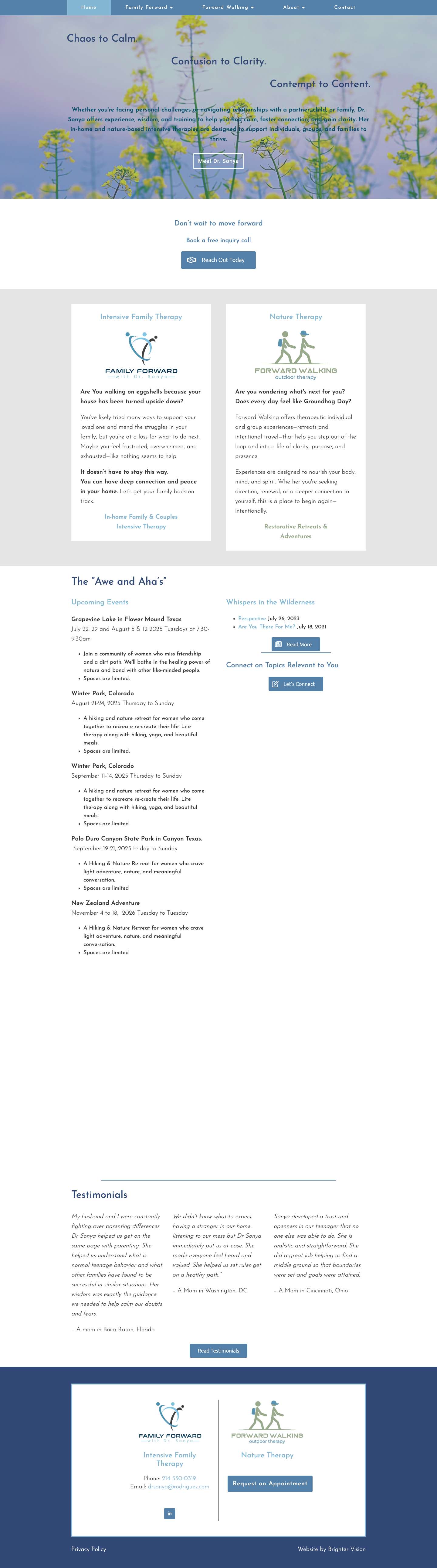 DrSonya Rodriguez, From Chaos to Calm - Sonya Rodriguez - Full Screenshot