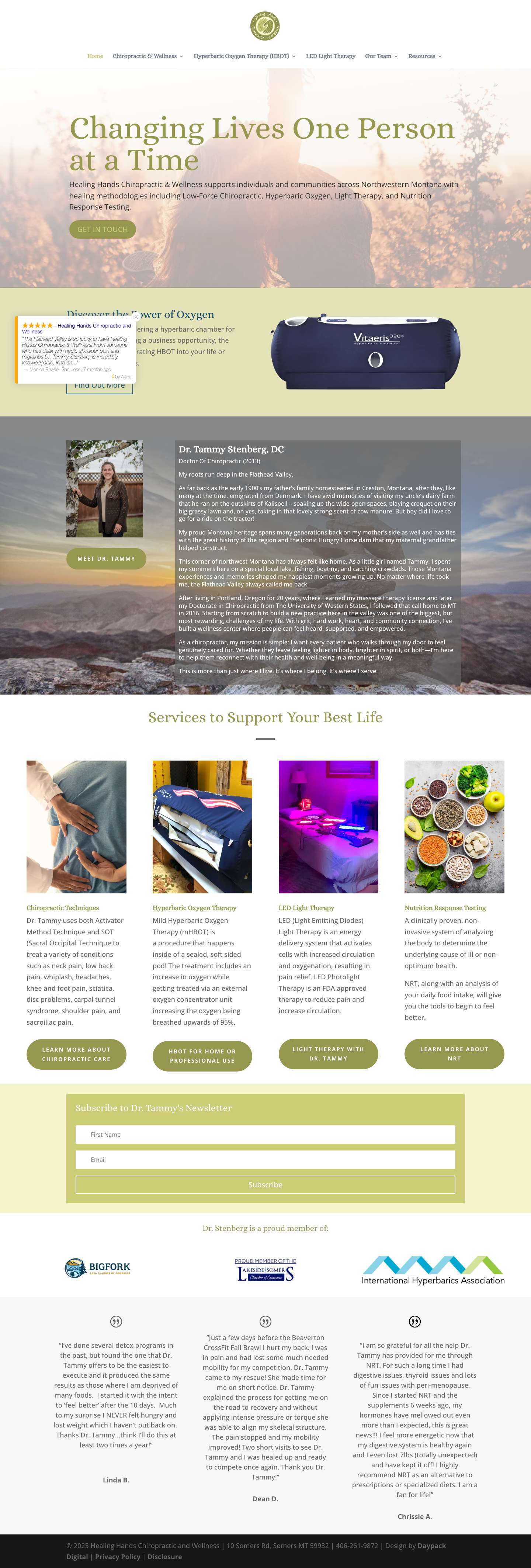 Healing Hands Home - Healing Hands - Full Screenshot