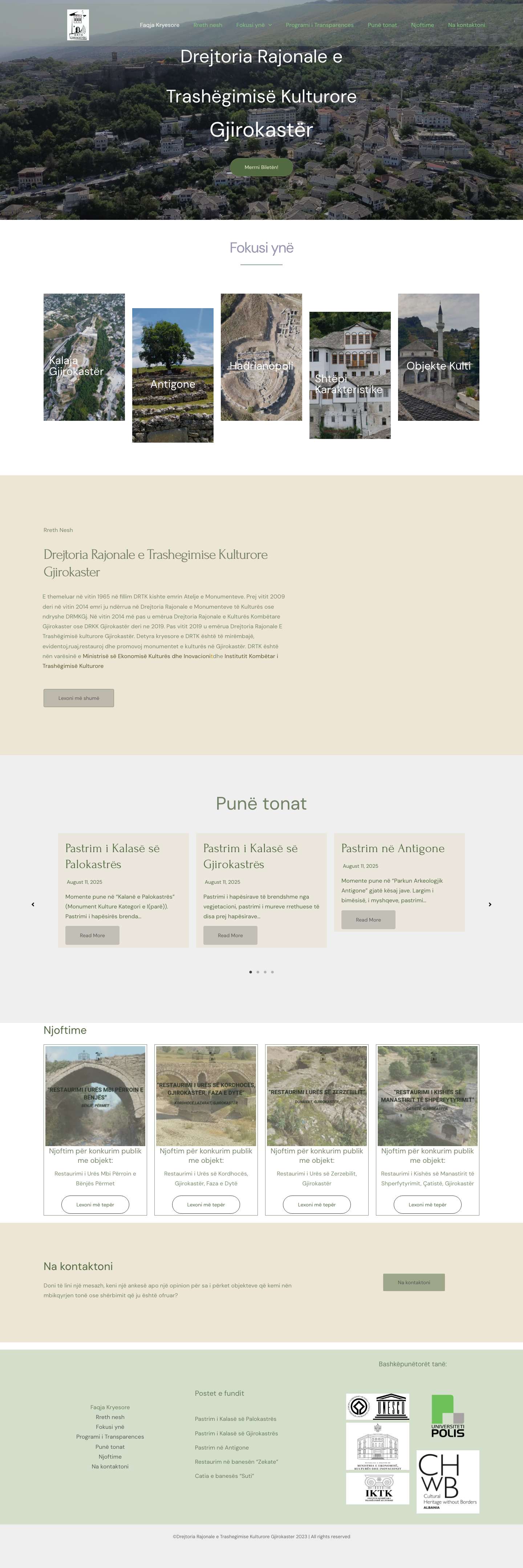 DRTK Gjirokaster - Full Screenshot