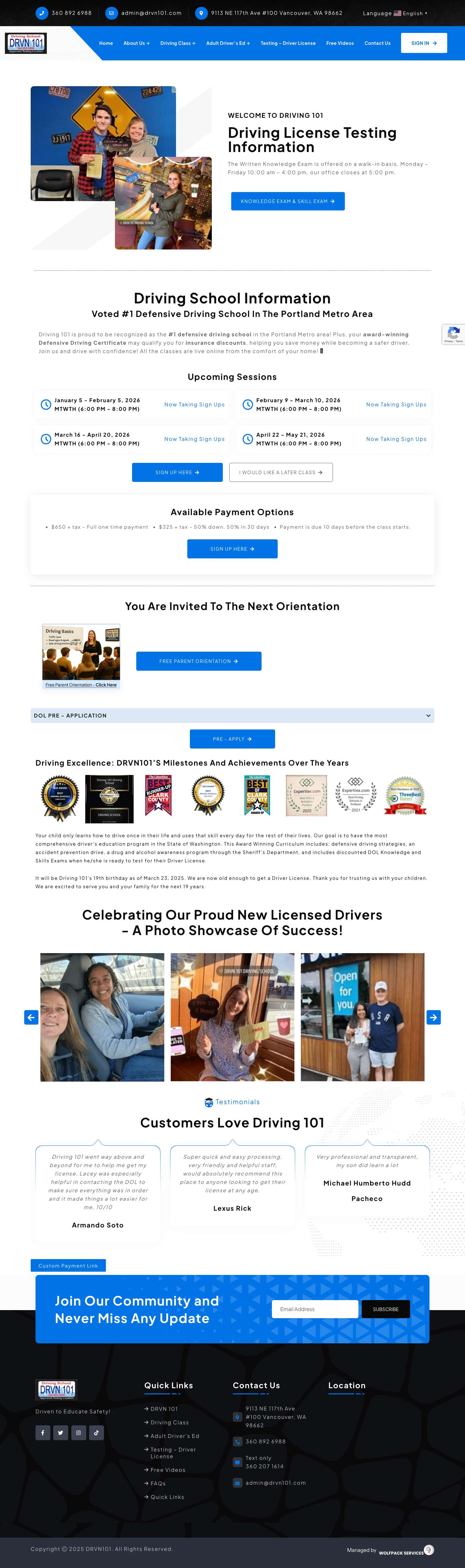 Driving 101 - DRVN101 - Full Screenshot