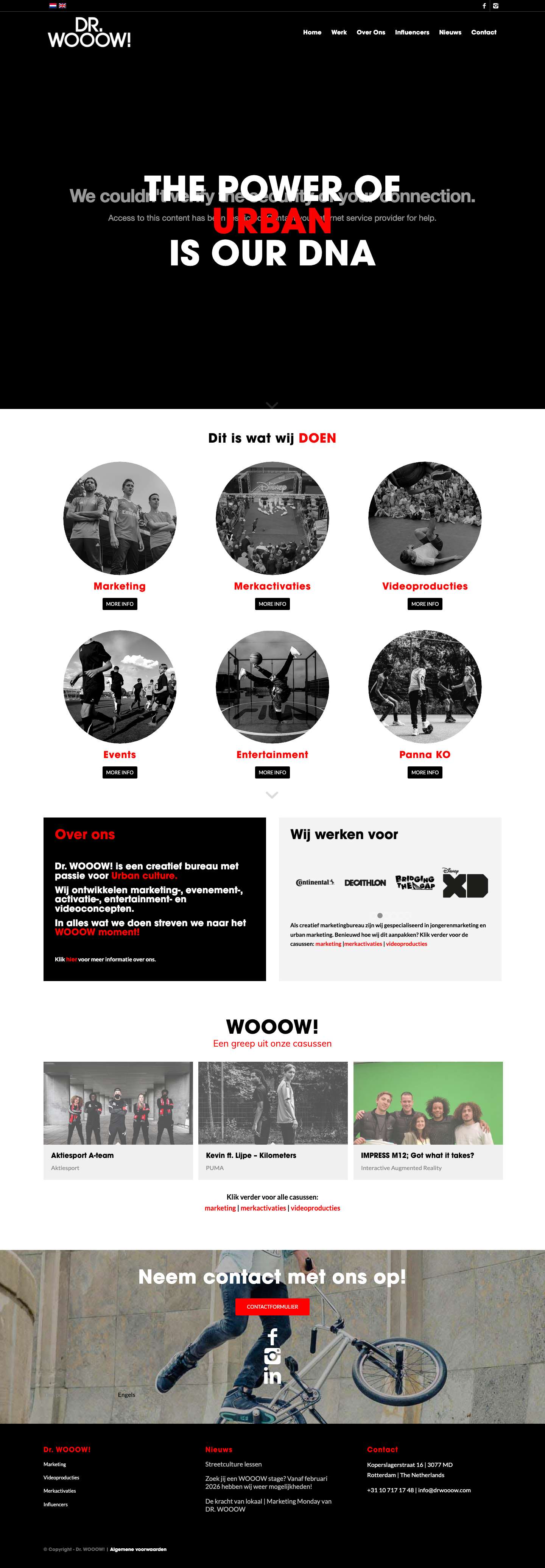 Home - Dr. WOOOW! - Full Screenshot