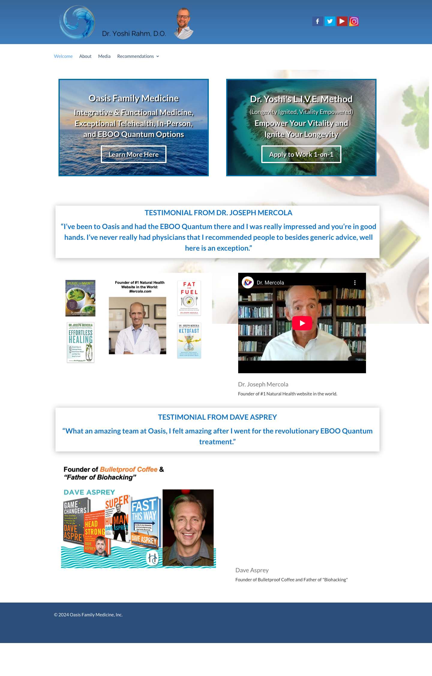 Dr. Yoshi | Family Medicine physician serving Montrose, La Cañada, La Crescenta, Glendale and neighboring areas - Full Screenshot