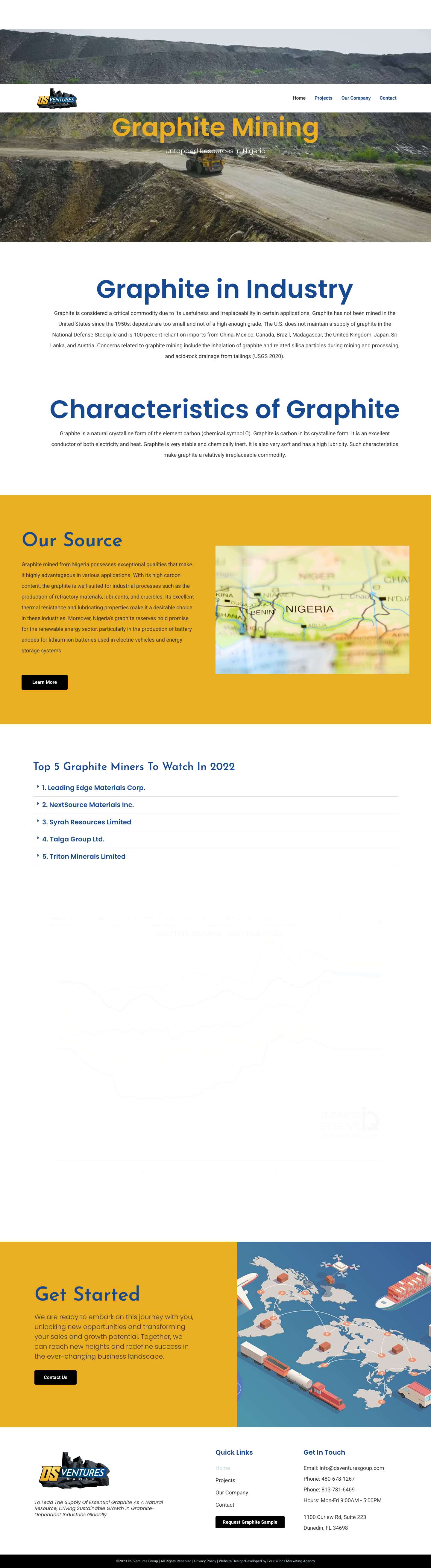 DS Ventures Group - Full Screenshot