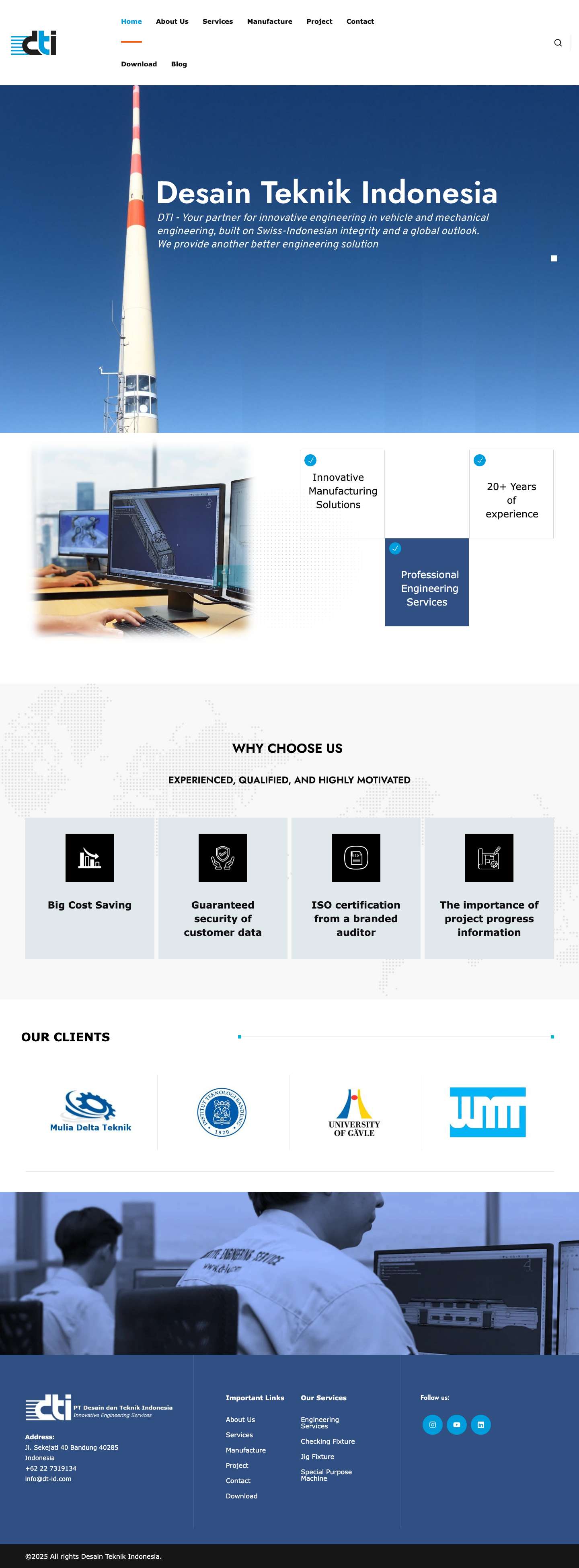 Desain Teknik Indonesia - Full Screenshot