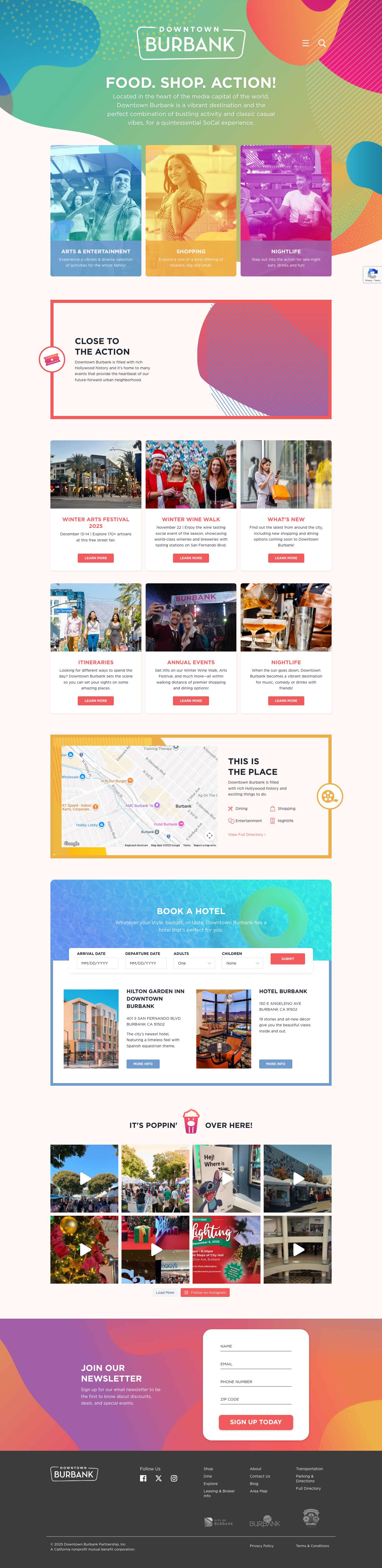Home - Downtown Burbankfacebook_iconinstagram_icon - Full Screenshot